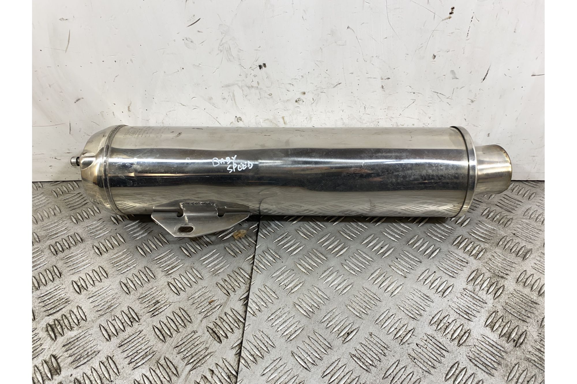 Marmitta Terminale Di Scarico Triumph Baby Speed 600 Dal 2002 al 2003  1744190041601