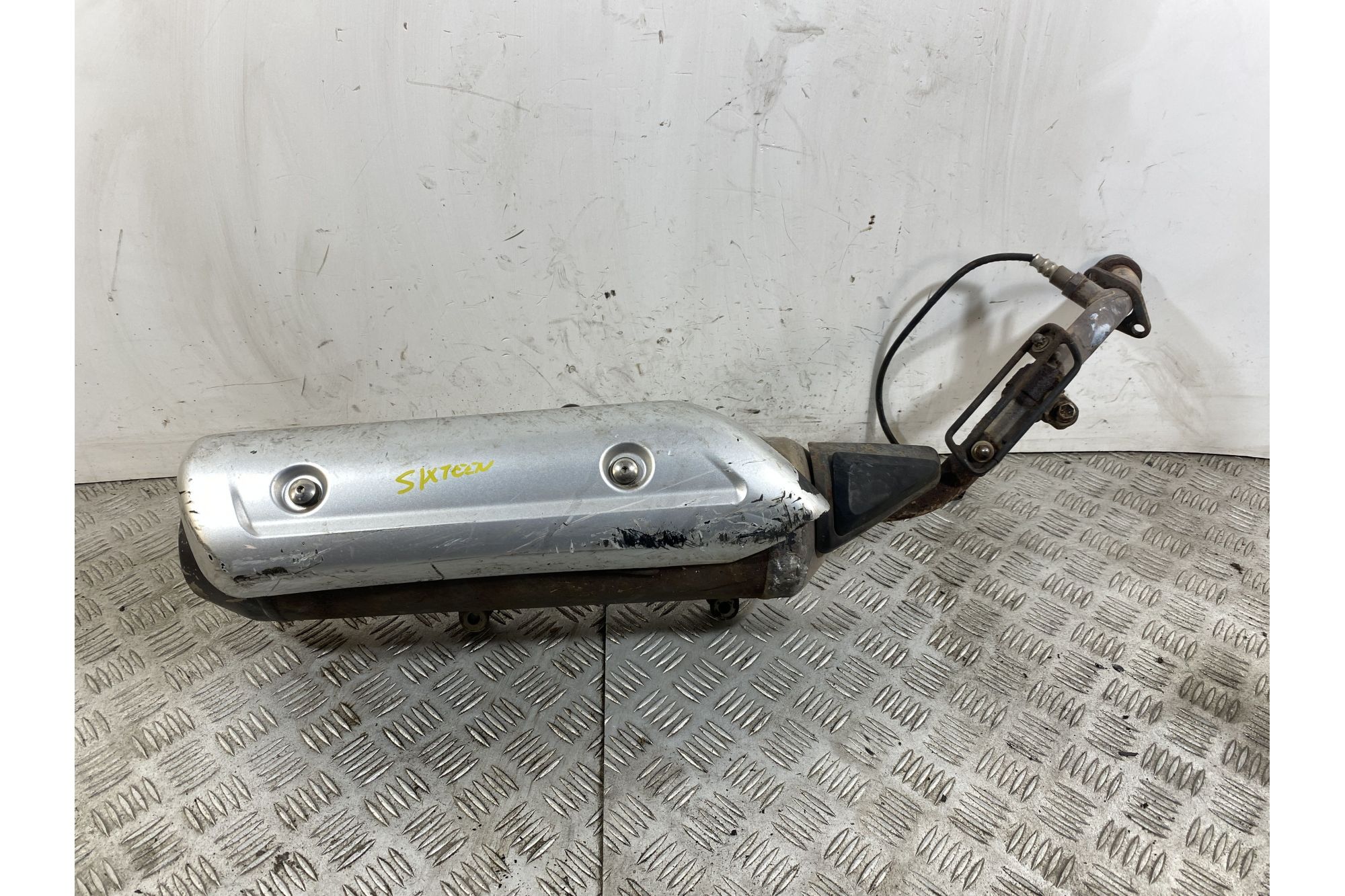 Marmitta Terminale Di Scarico Suzuki Sixteen 125 / 150 Dal 2007 al 2014  1744190698638