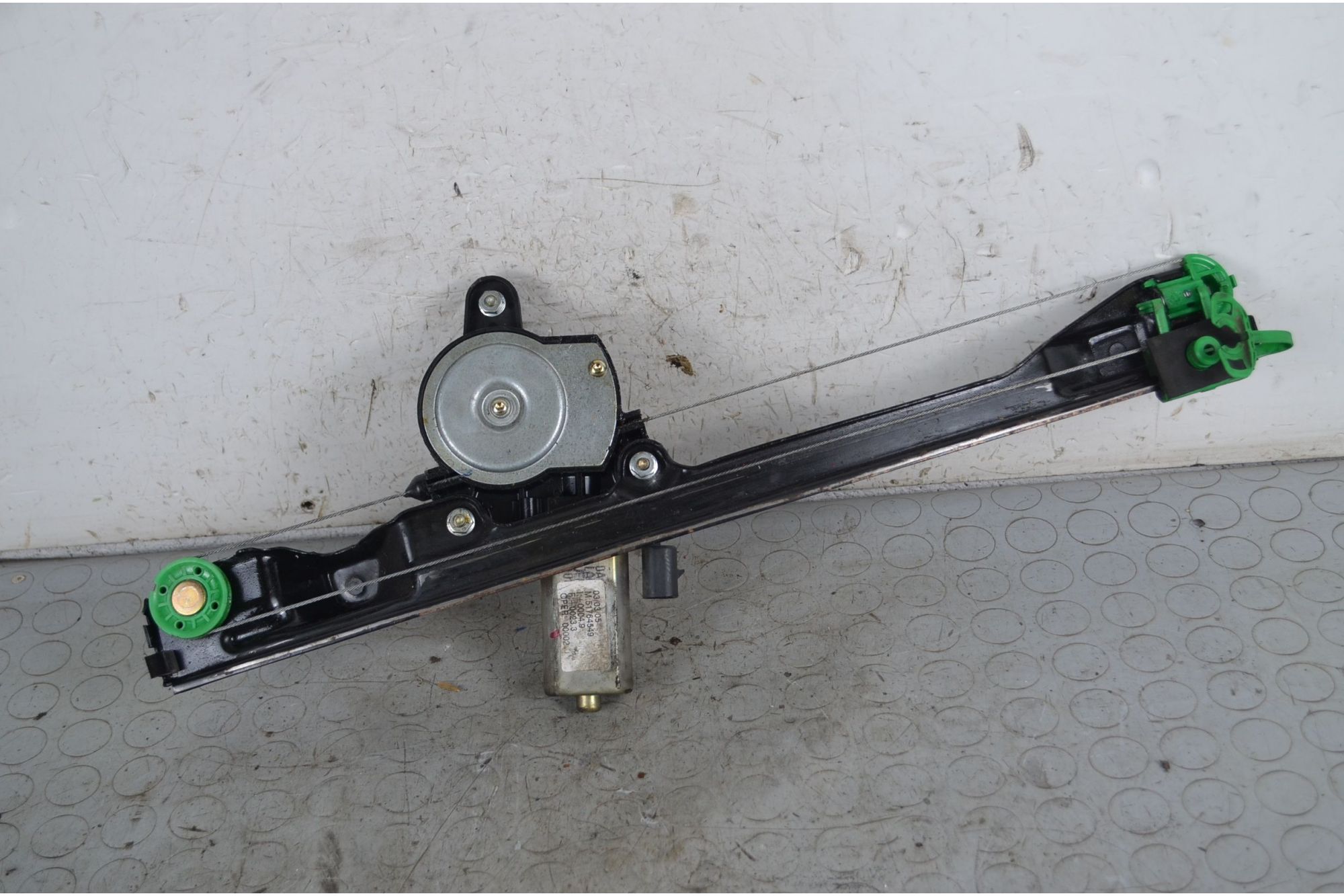 Macchinetta alzacristallo anteriore DX Fiat Punto 188 Dal 1999 al 2007 Cod 51764549  1744267936755