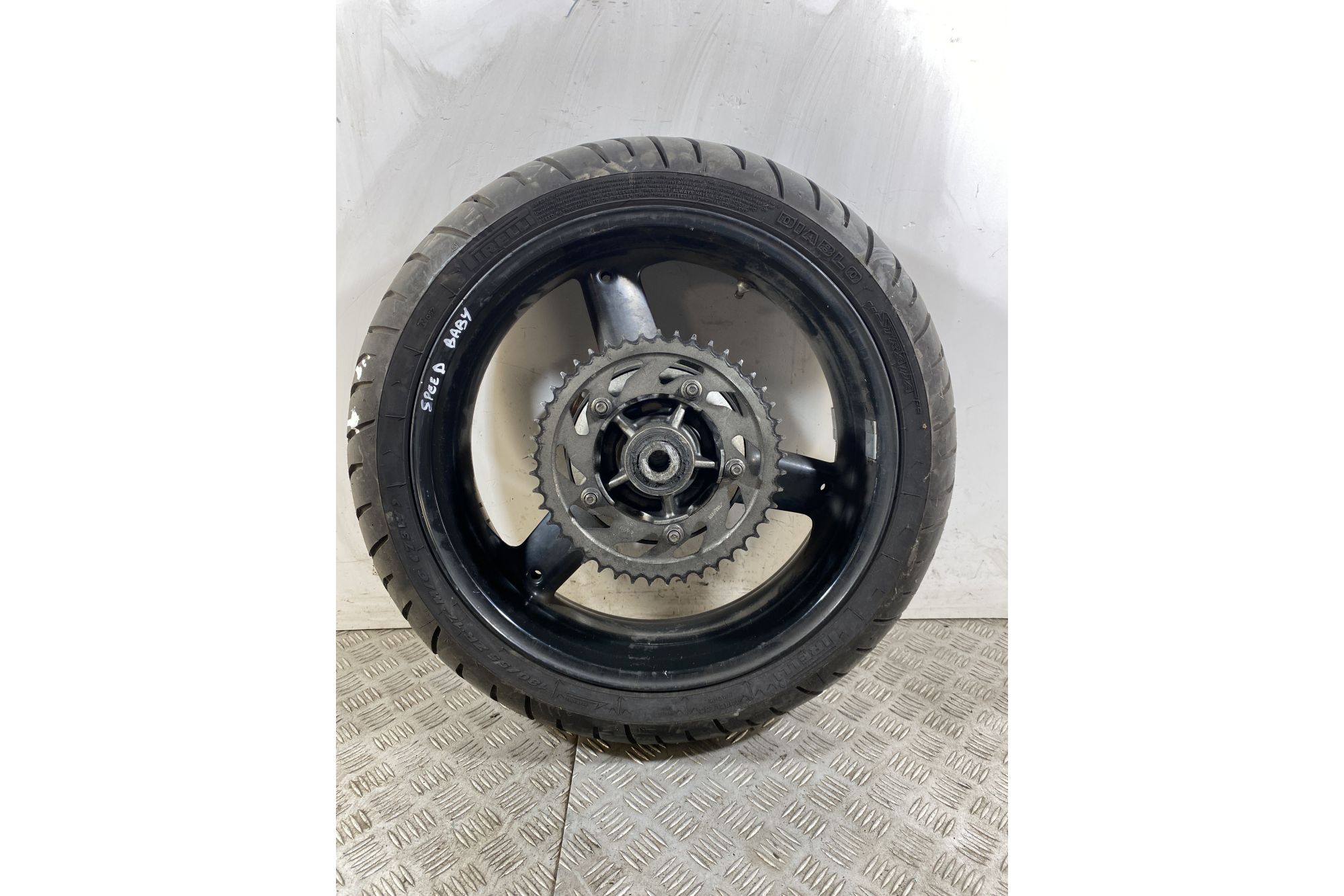 Cerchio Posteriore Triumph Baby Speed 600 Dal 2002 al 2003  1744292486713