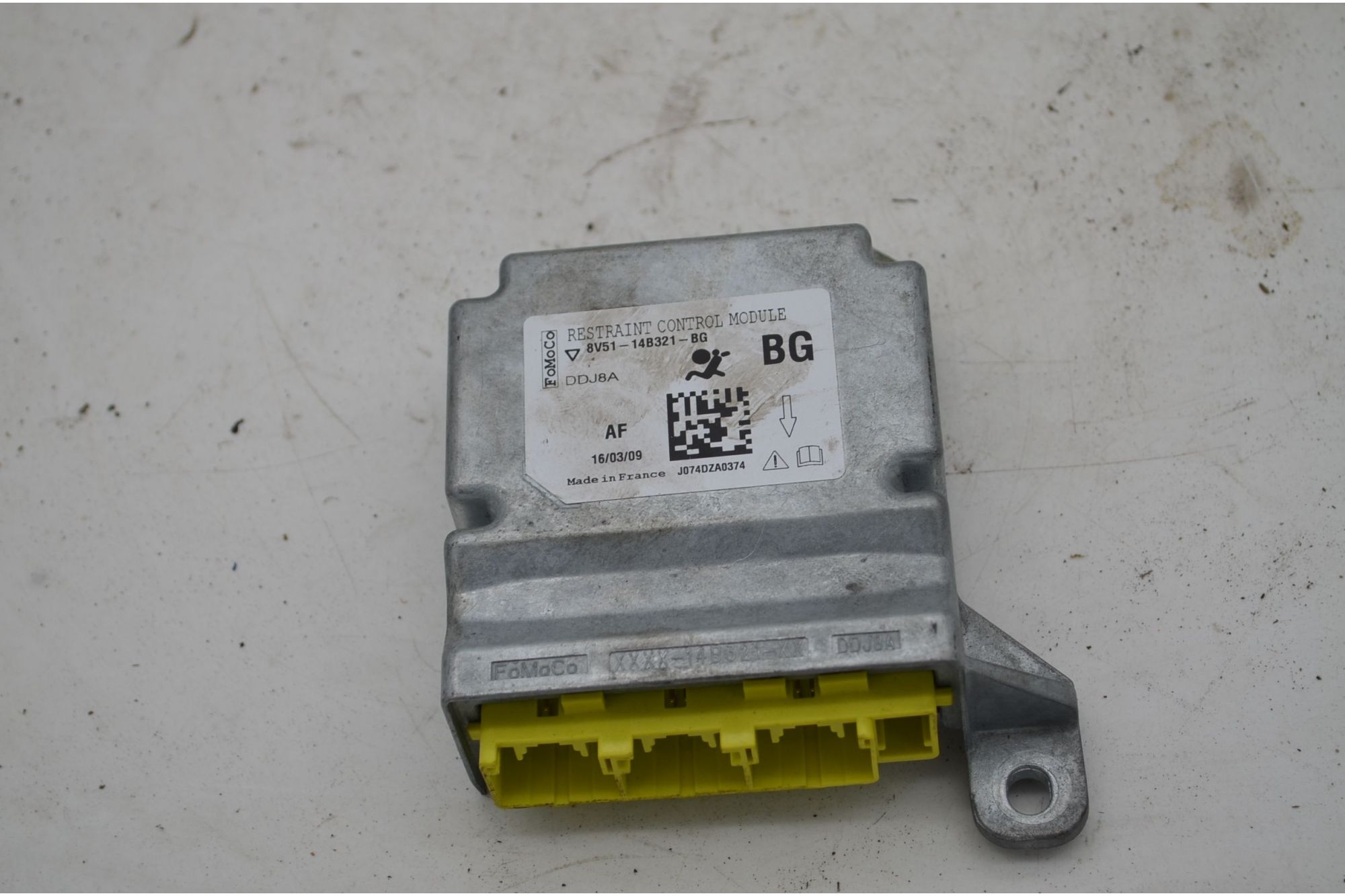 Centralina Airbag Ford Fiesta Dal 2008 al 2017 Cod 8V51-14B321-BG  1744356061313