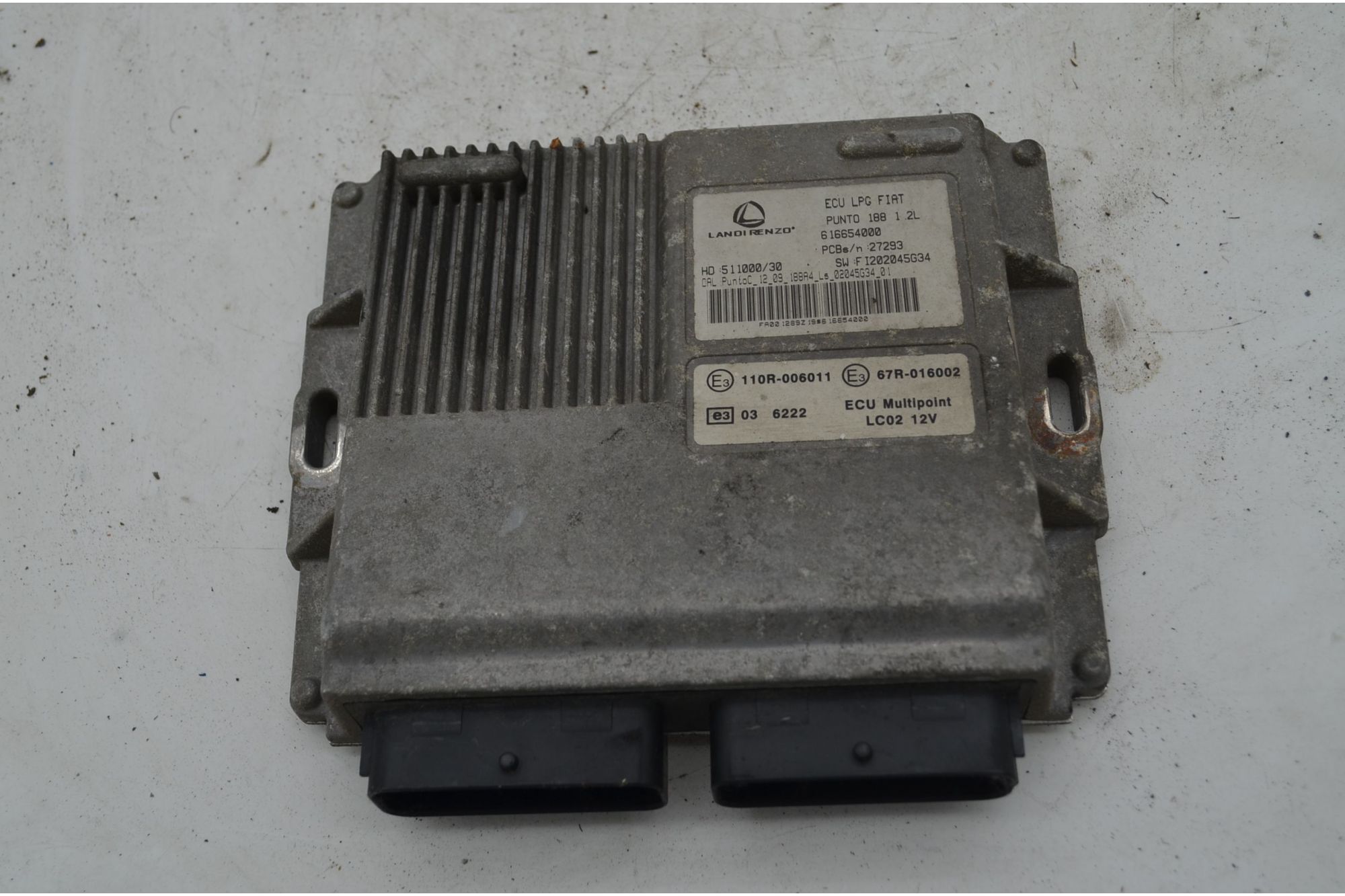 Centralina GPL Fiat Punto 188 Dal 1999 al 2011 Cod 616654000  1744363199191