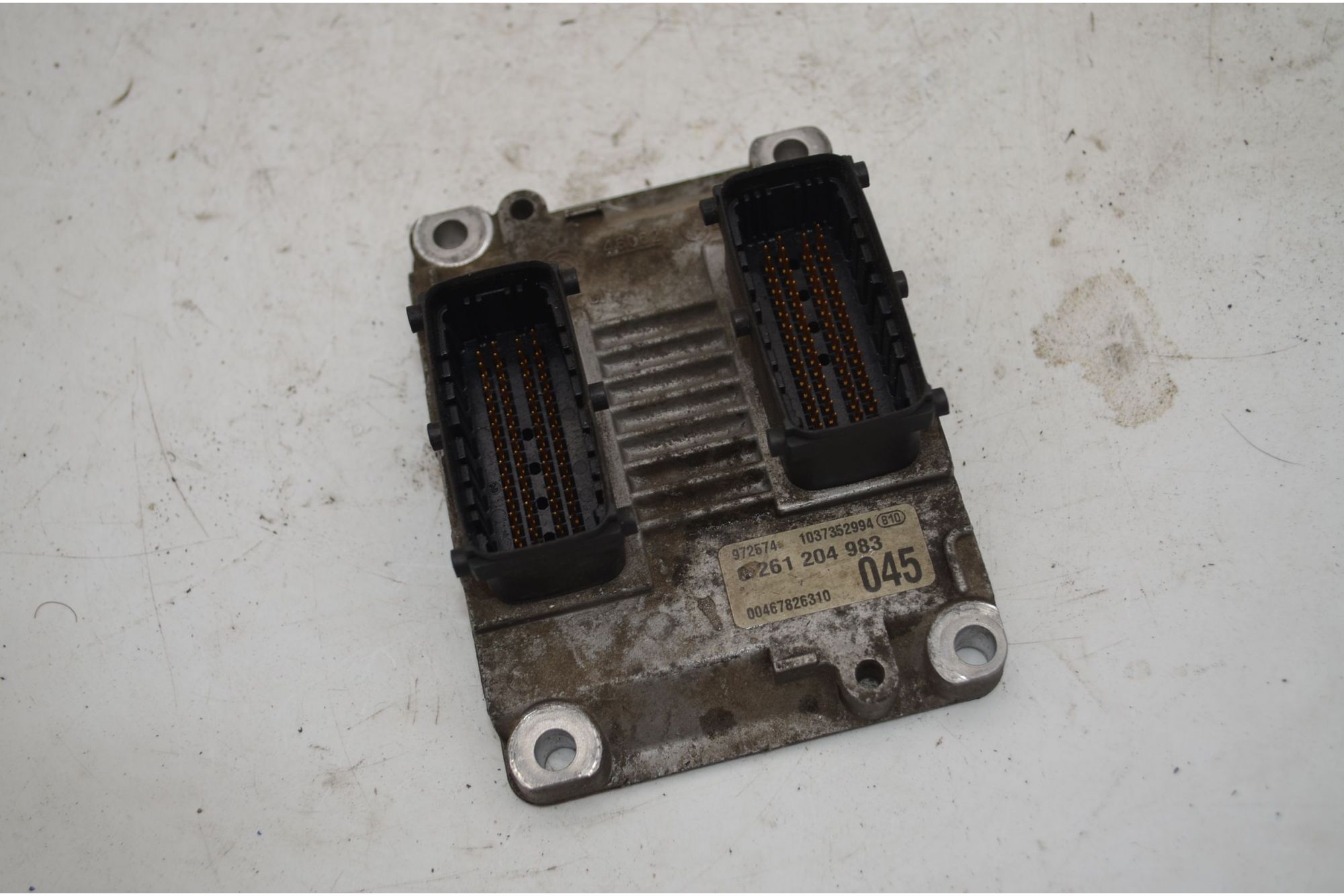 Centralina ECU Fiat Punto 188 Dal 1999 al 2011 Cod 0261204983  1744635340535
