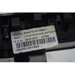Pulsantiera alzacristalli anteriore SX Honda Civic IX Dal 2011 al 2017 Cod 83590TV1G510MBM  1744786909216
