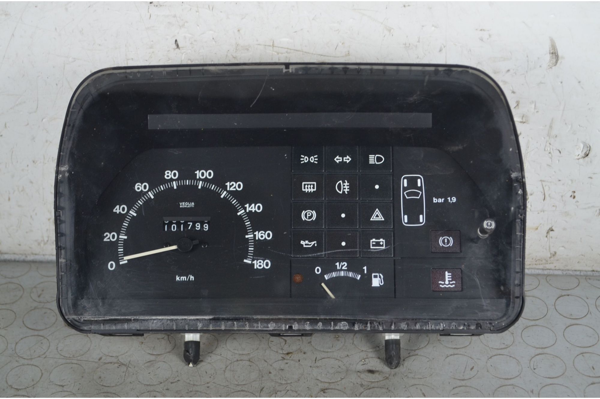Strumentazione Contachilometri Completa Fiat Uno Dal 1983 al 1989 Cod 5942628  1744872880764
