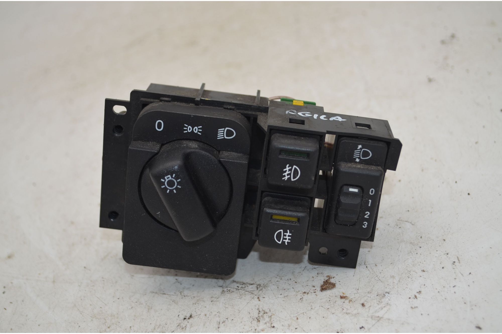 Pulsantiera Luci Opel Agila A Dal 2000 al 2007 Cod 90437313  1744960109463
