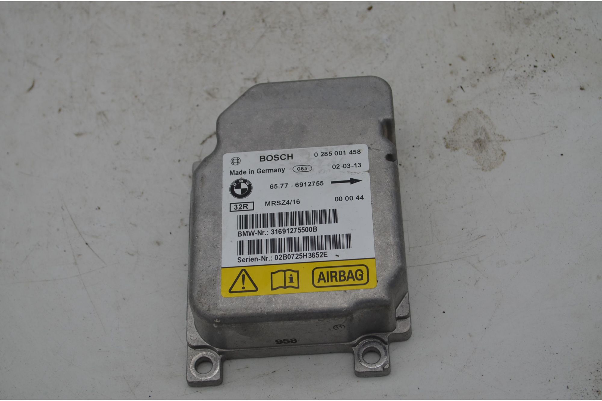 Centralina airbag Bmw Serie 3 E46 Dal 2001 al 2005 Cod 0285001458  1744966372632