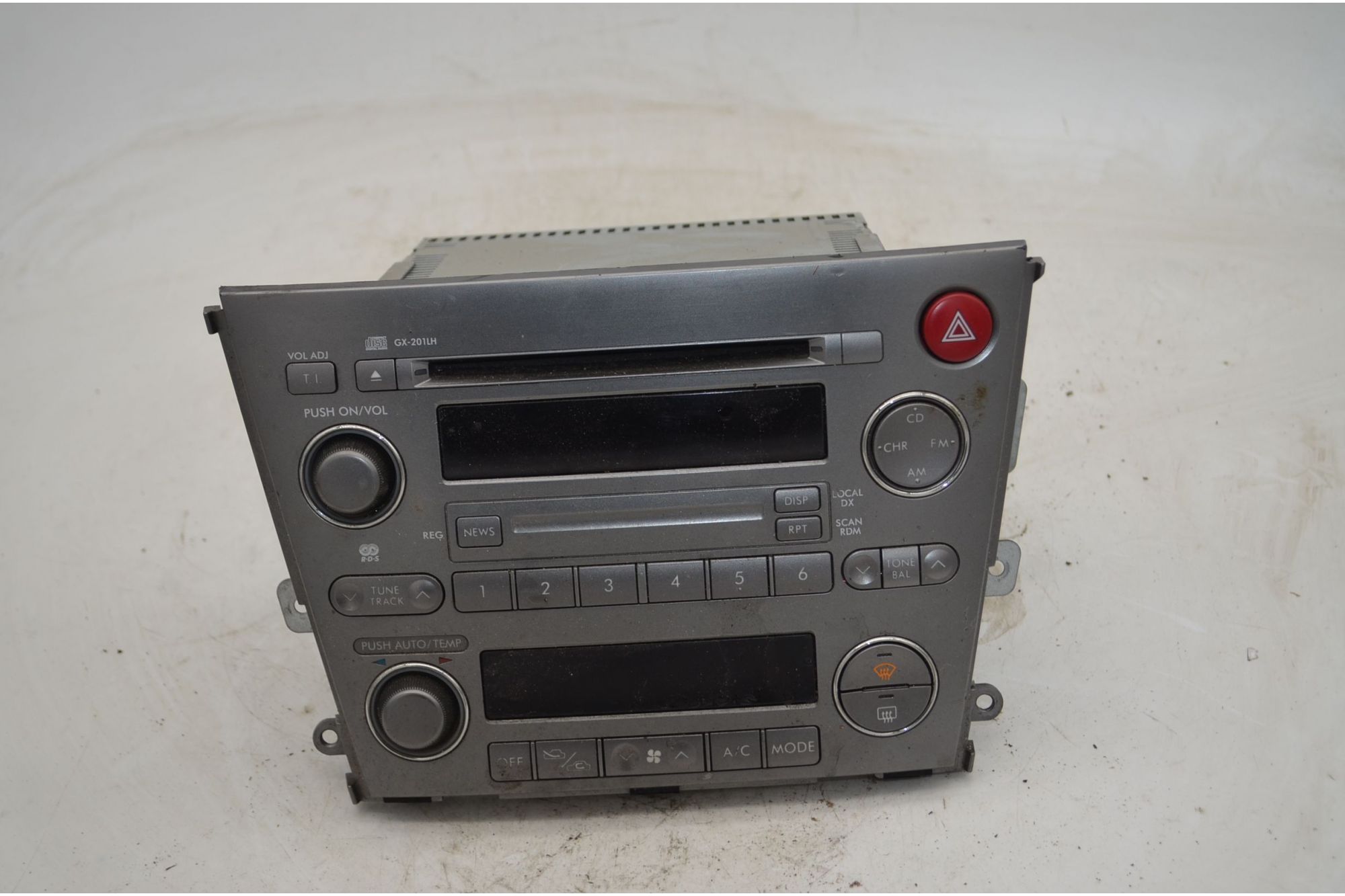 Autoradio Subaru Legacy IV Dal 2003 al 2009 Cod 86201AG430  1745394834266