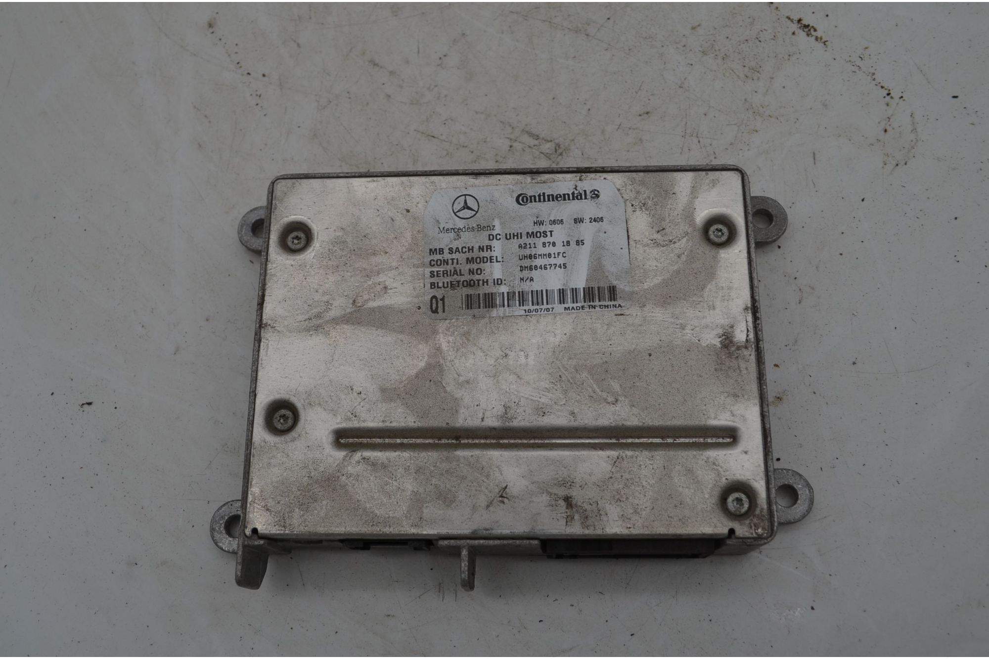 Centralina Bluetooth Mercedes Classe E W211 Dal 2002 al 2009 Cod A2118701885  1745410604545
