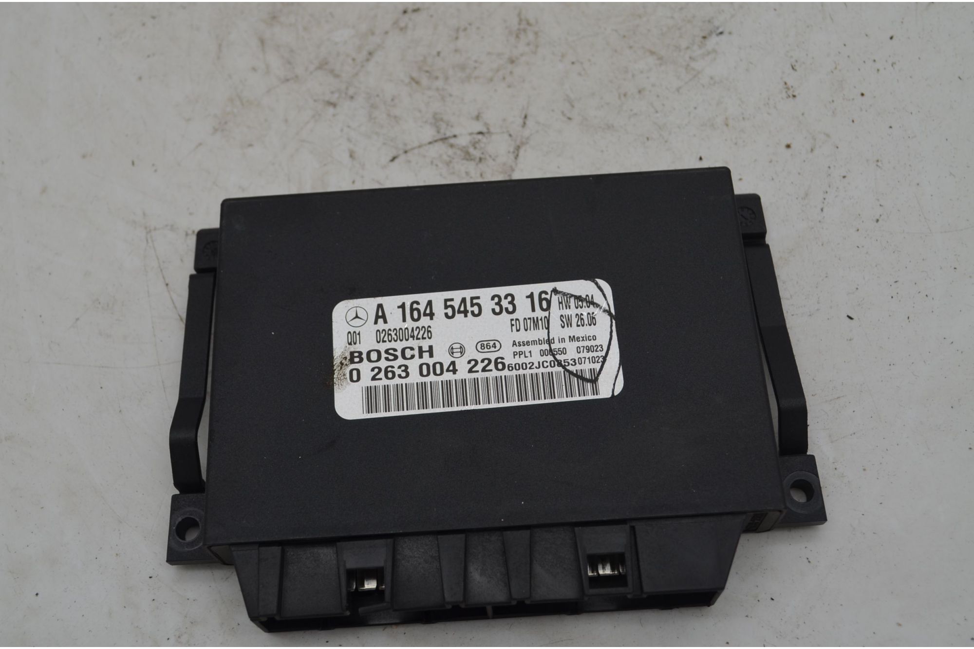 Centralina Sensori Parcheggio Mercedes Classe ML W164 Dal 2005 al 2011 Cod A1645453316  1745411472006