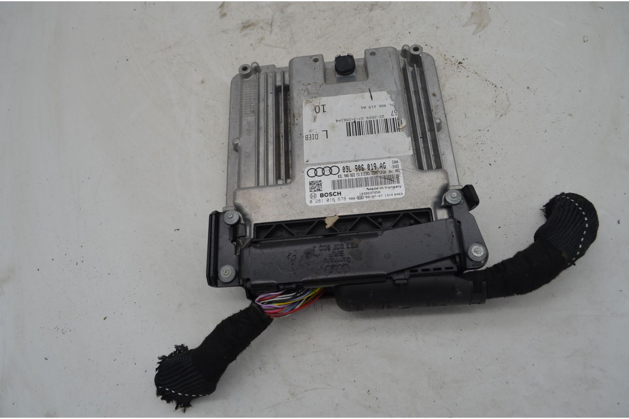 Centralina ECU Audi A6 C6 Dal 2008 al 2012 Cod 03L906019AG  1745505511727
