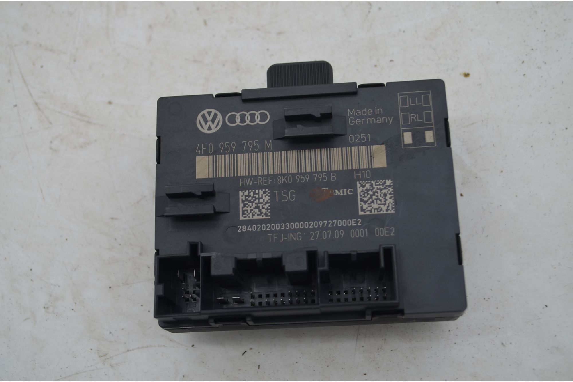 Centralina Alzacristallo Porta Posteriore DX Audi A6 C6 Dal 2008 al 2012  Cod 4F0959795M  1745837708796