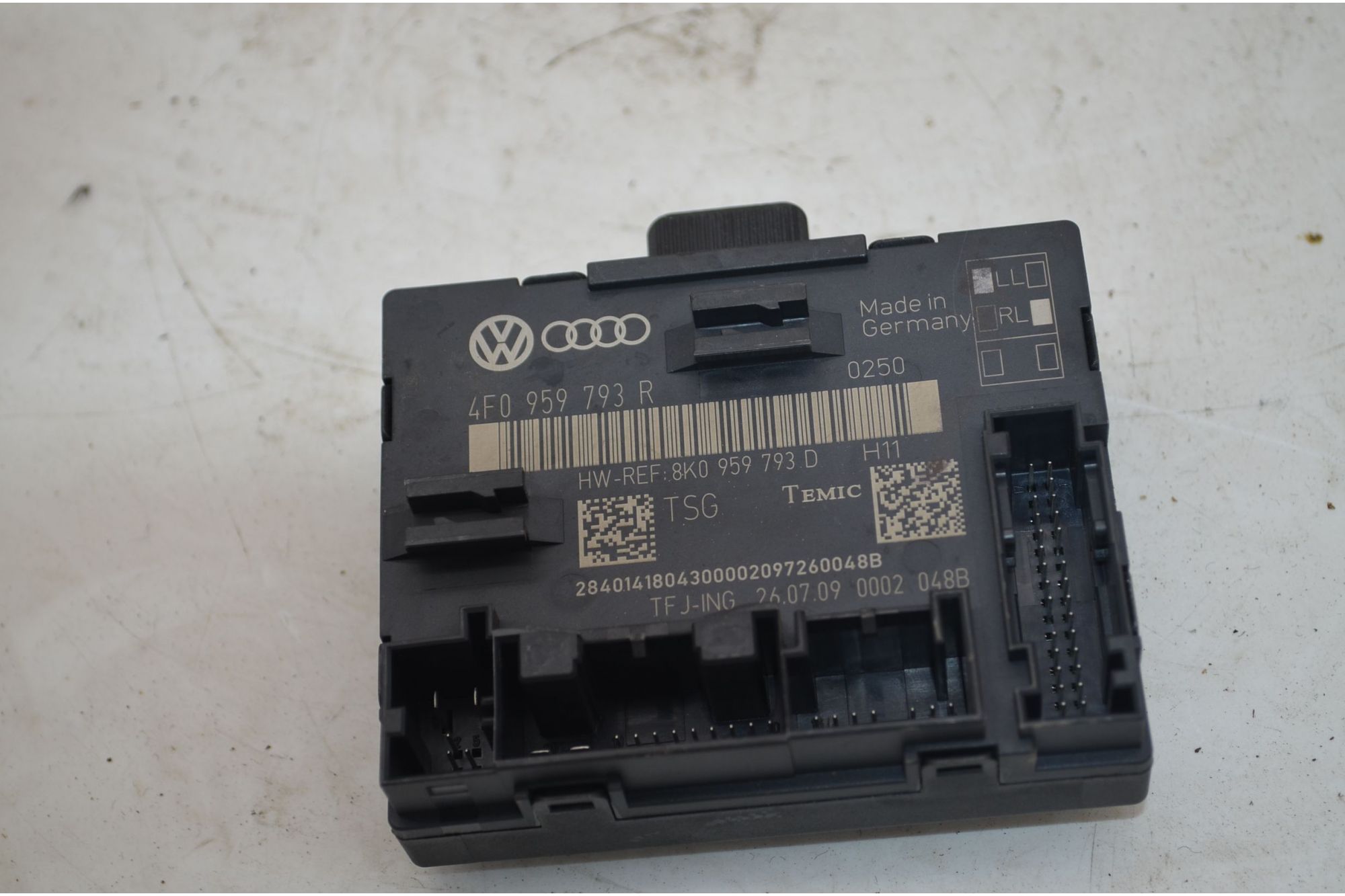Centralina Alzacristalli Porta Anteriore SX Audi A6 C6 Dal 2008 al 2012 Cod 4F0959793R  1745846003974