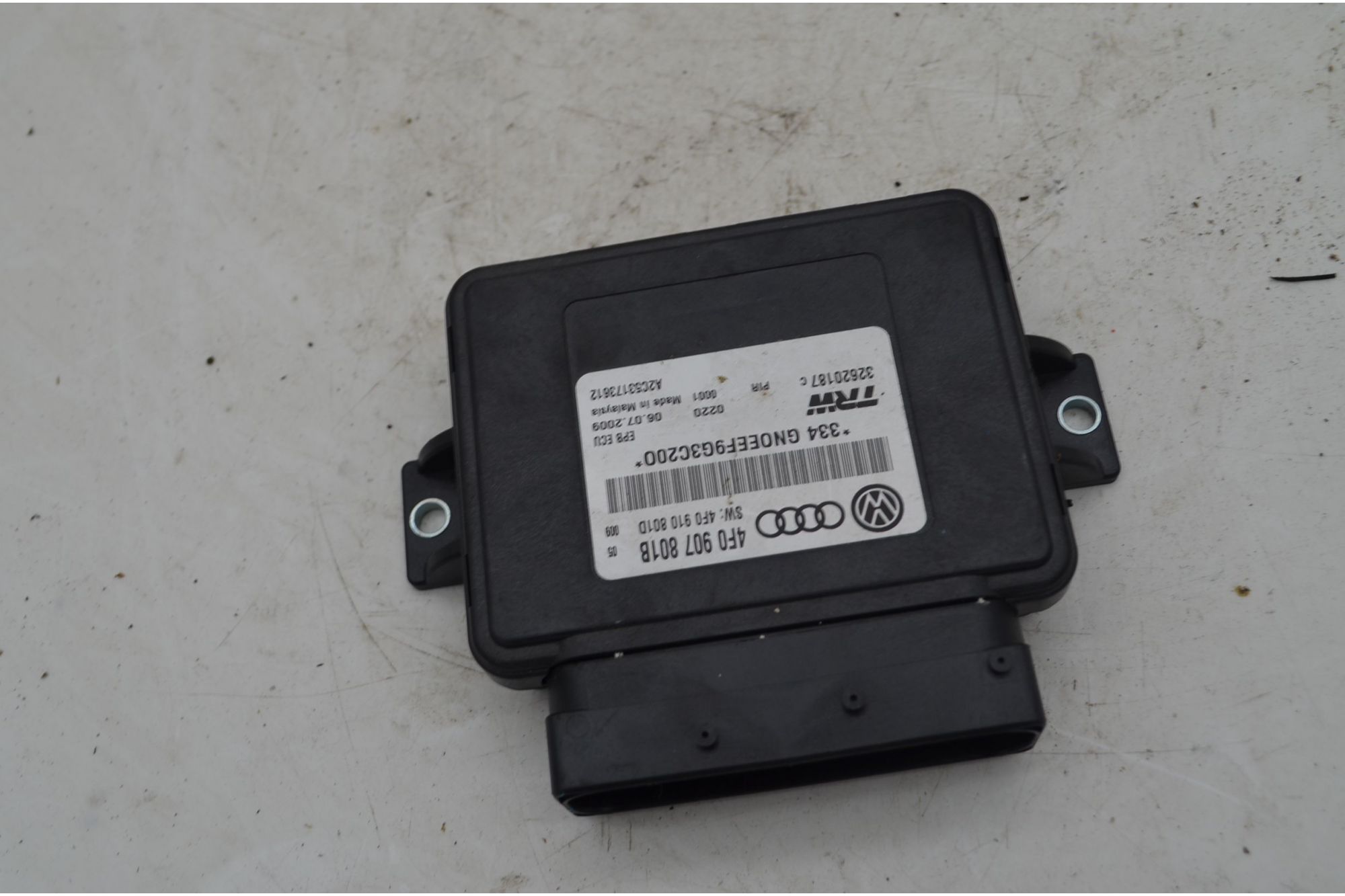 Centralina Comando Freno a Mano Audi A6 C6 Dal 2008 al 2012 Cod 4F0907801B  1745929552573
