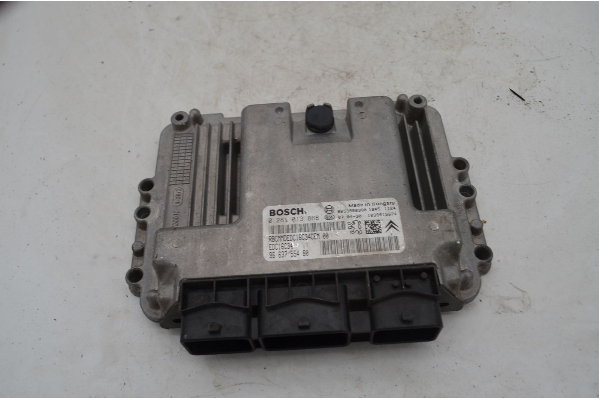 Centralina ECU Peugeot 207 Dal 2006 al 2015 Cod 0281013868  1745937877248