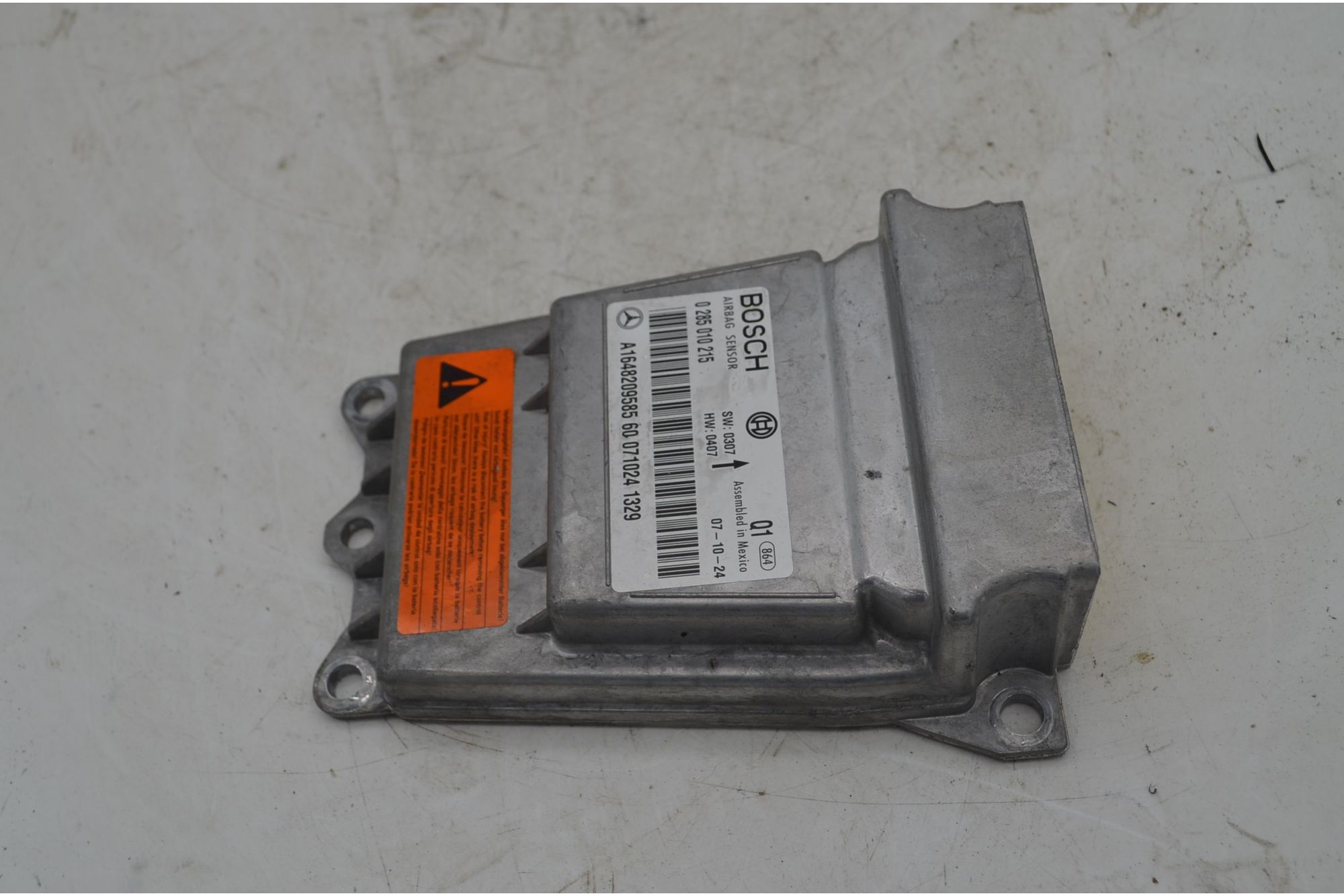 Centralina Airbag Mercedes Classe ML W164 Dal 2005 al 2011 Cod 0285010215  1746002300517
