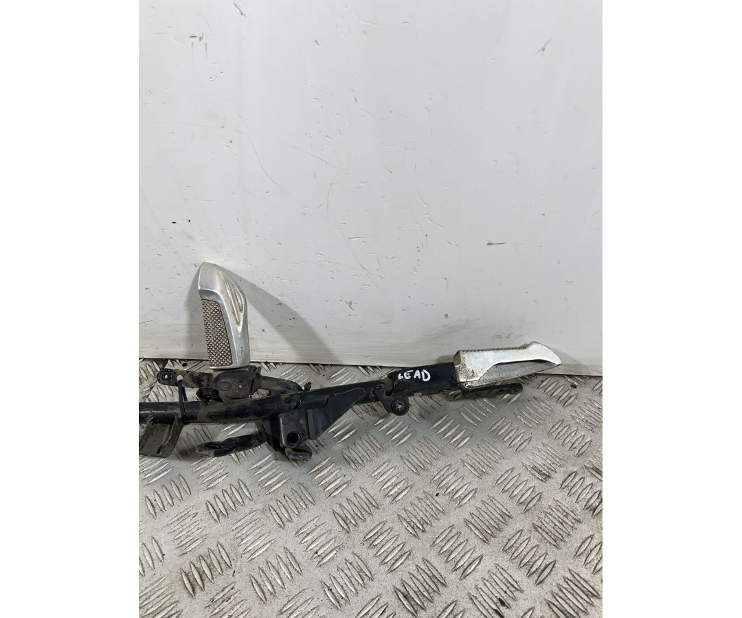 Coppia Pedane Poggiapiedi Passeggero Honda Lead 110 dal 2009 al 2011  1746009220573