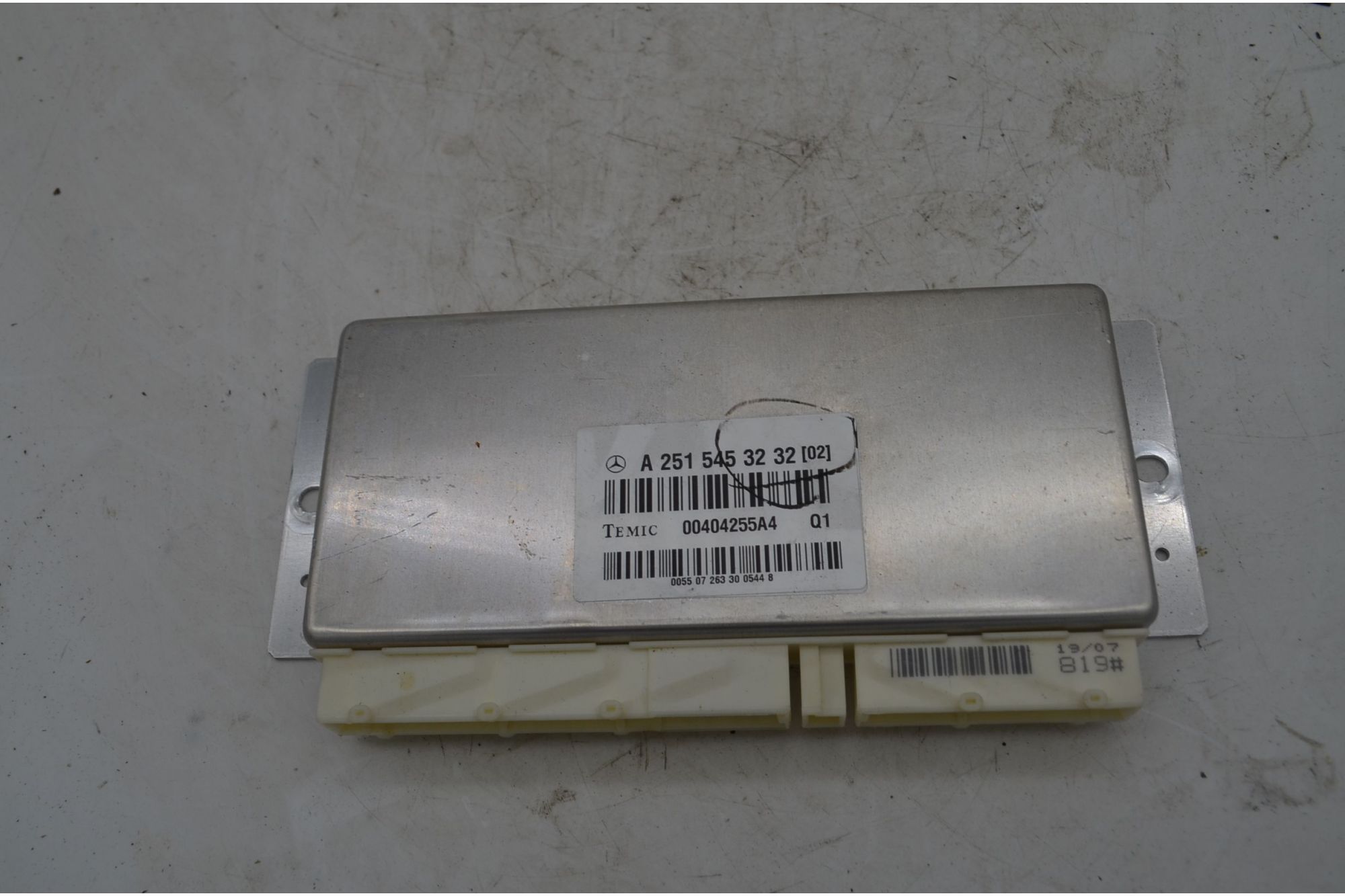 Centralina Sospensione Pneumatica Mercedes Classe ML W164 Dal 2005 al 2011 Cod A2515453232  1746009373071