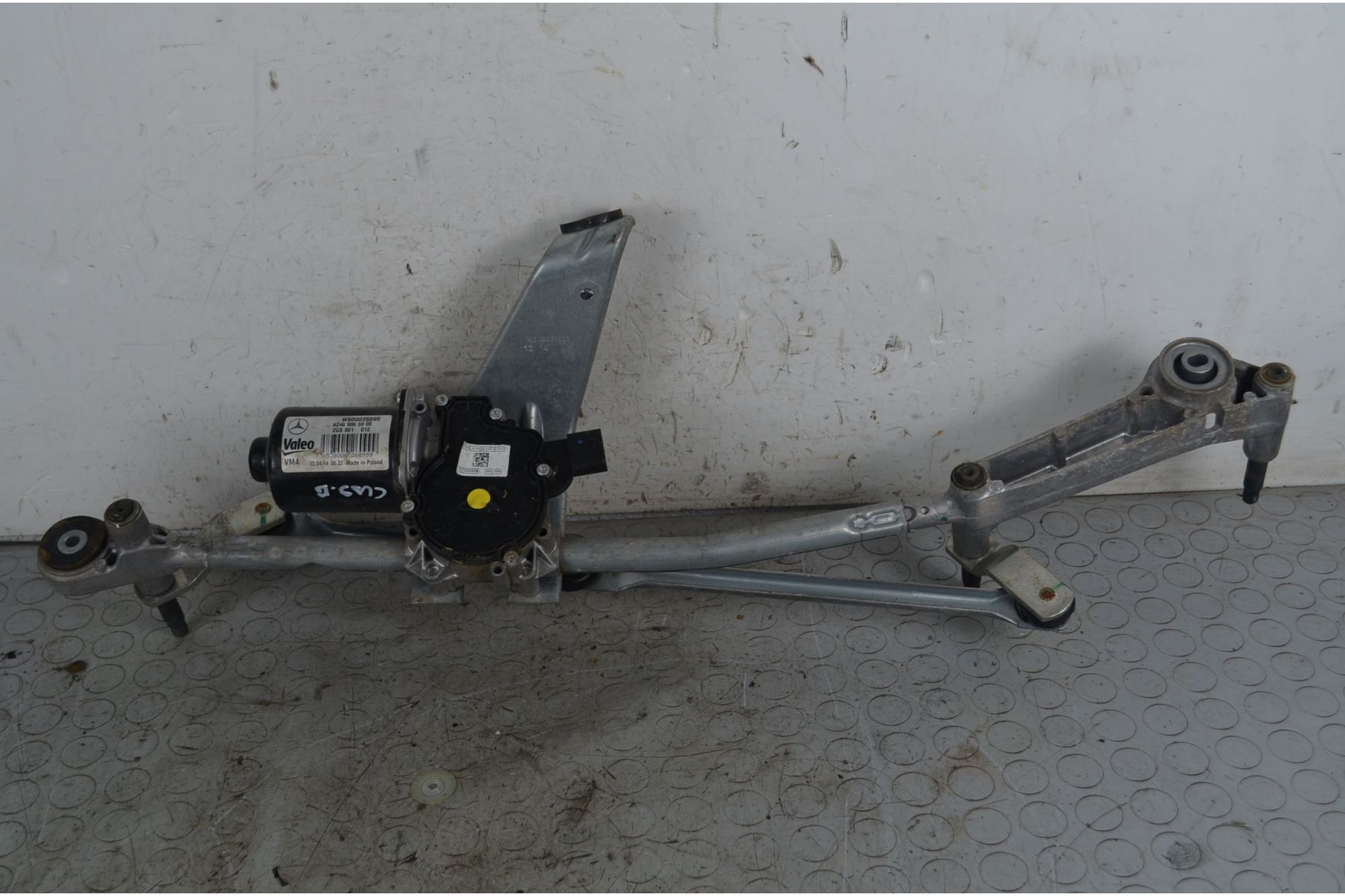 Motorino Tergicristalli Anteriore Mercedes Classe B W246 Dal 2011 al 2019 Cod W000026099  1746515173912