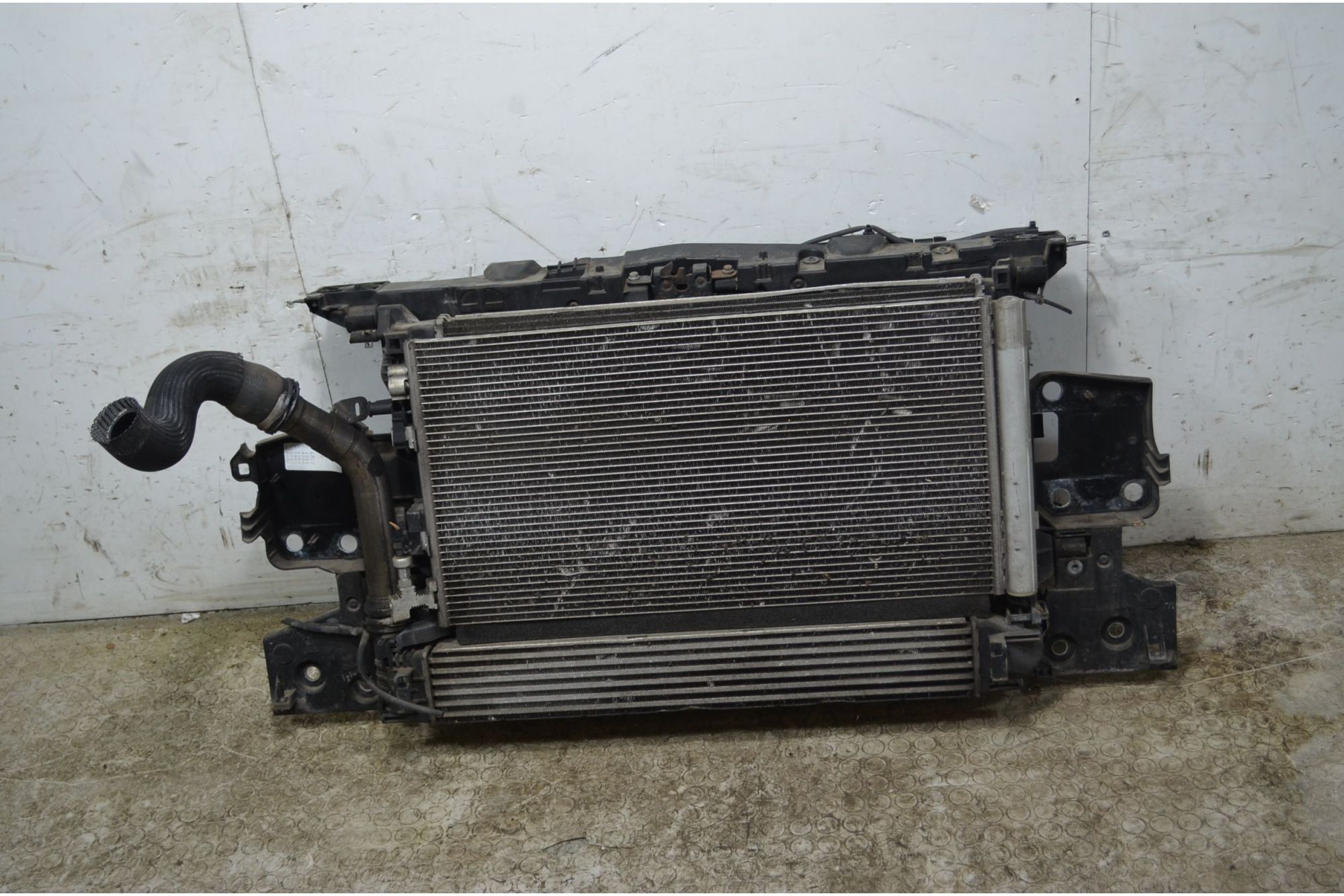 Ossatura calandra con radiatori Renault Megane III Dal 2008 al 2016 Diesel Cod M135168C  1746604344834