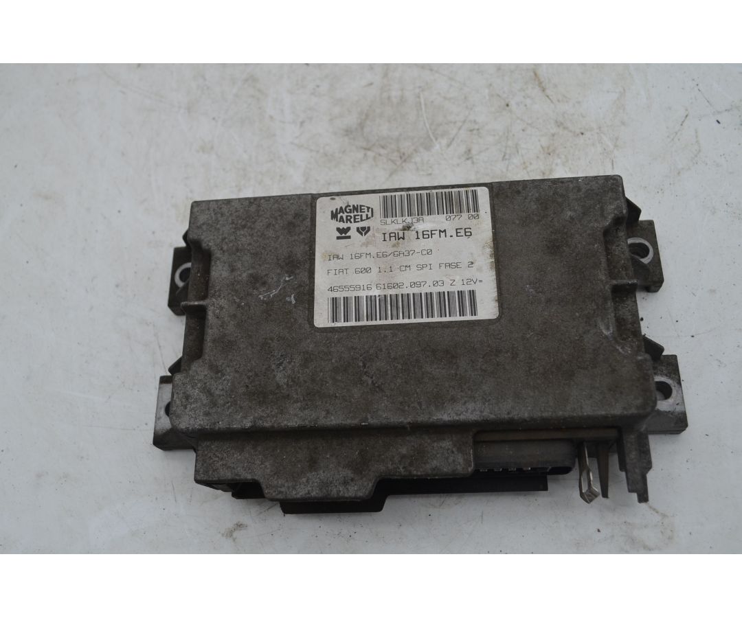 Centralina ECU Fiat Seicento Dal 1998 al 2010 Cod 46555916 1746706018053 Centralina ECU Fiat Seicento Dal 1998 al 2010 Cod 46555916 1746706018053