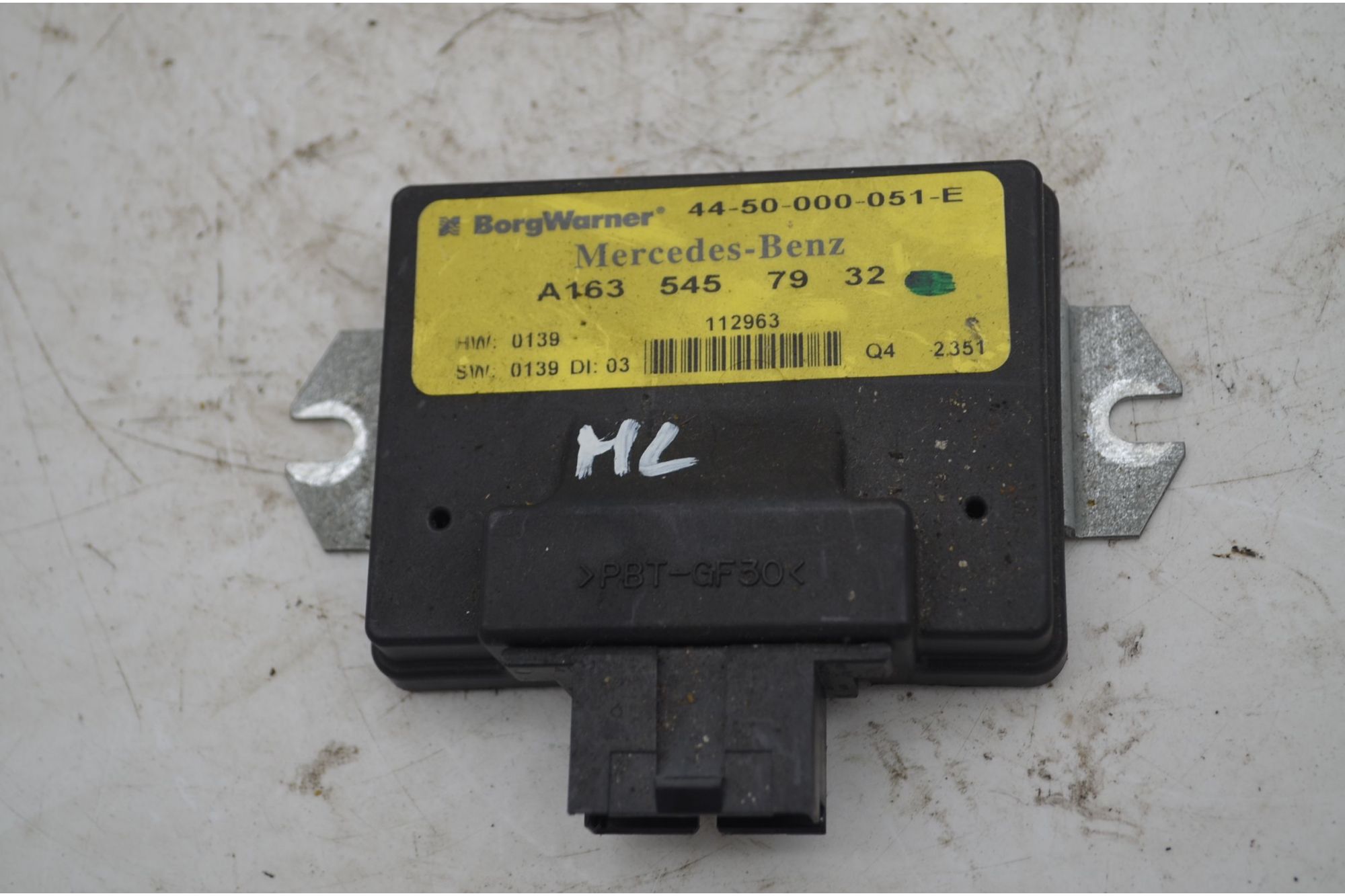 Centralina Distribuzione Mercedes Classe ML W163 Dal 1997 al 2005 Cod 1635457932  1746787702735