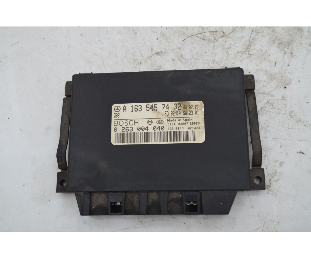 Centralina Sensore Parcheggio Mercedes Classe ML W163 Dal 1997 al 2005 Cod A1635457432 1747033466371 Centralina Sensore Parcheggio Mercedes Classe ML W163 Dal 1997 al 2005 Cod A1635457432 1747033466371