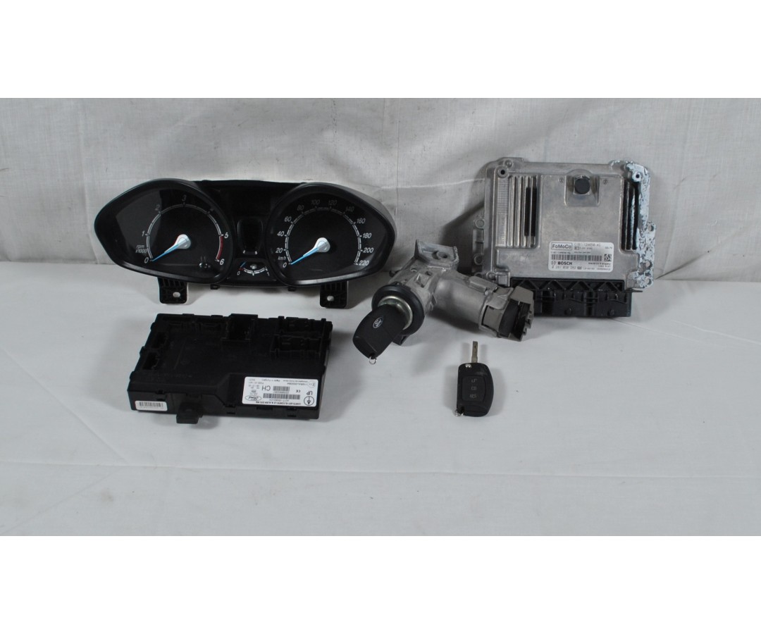 Kit Chiave Accensione Ford Fiesta VI 1.5 1.6 TDCI Dal 2008 al 2017 Cod 0281030282  1621584962776