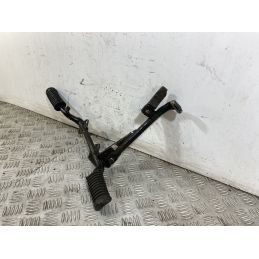 Staffa Pedane Con Cavalletto Laterale Honda CB 125 X Dal 1980 Al 1984  1747053132195