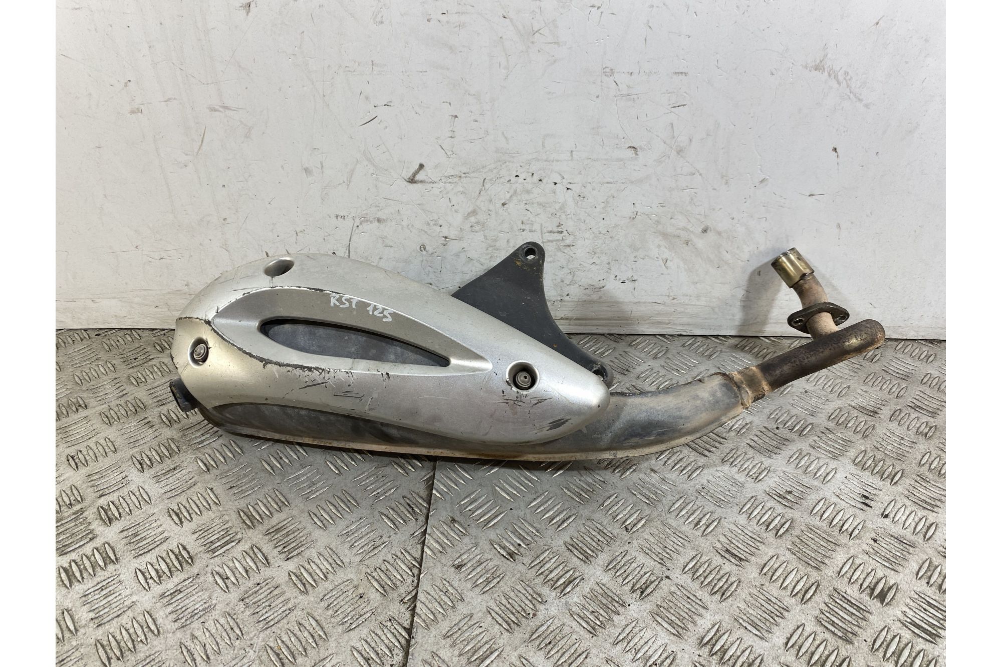 Marmitta Terminale Di Scarico Piaggio Liberty Moc 125 Dal 2009 al 2013  1747119217392