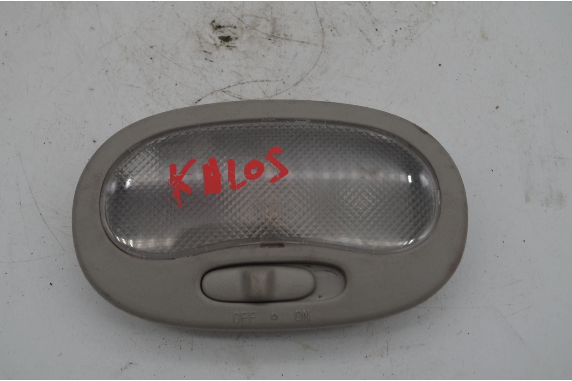 Plafoniera Luce Interna Anteriore Chevrolet Kalos Dal 2002 al 2008 Cod 96314278  1747121049981
