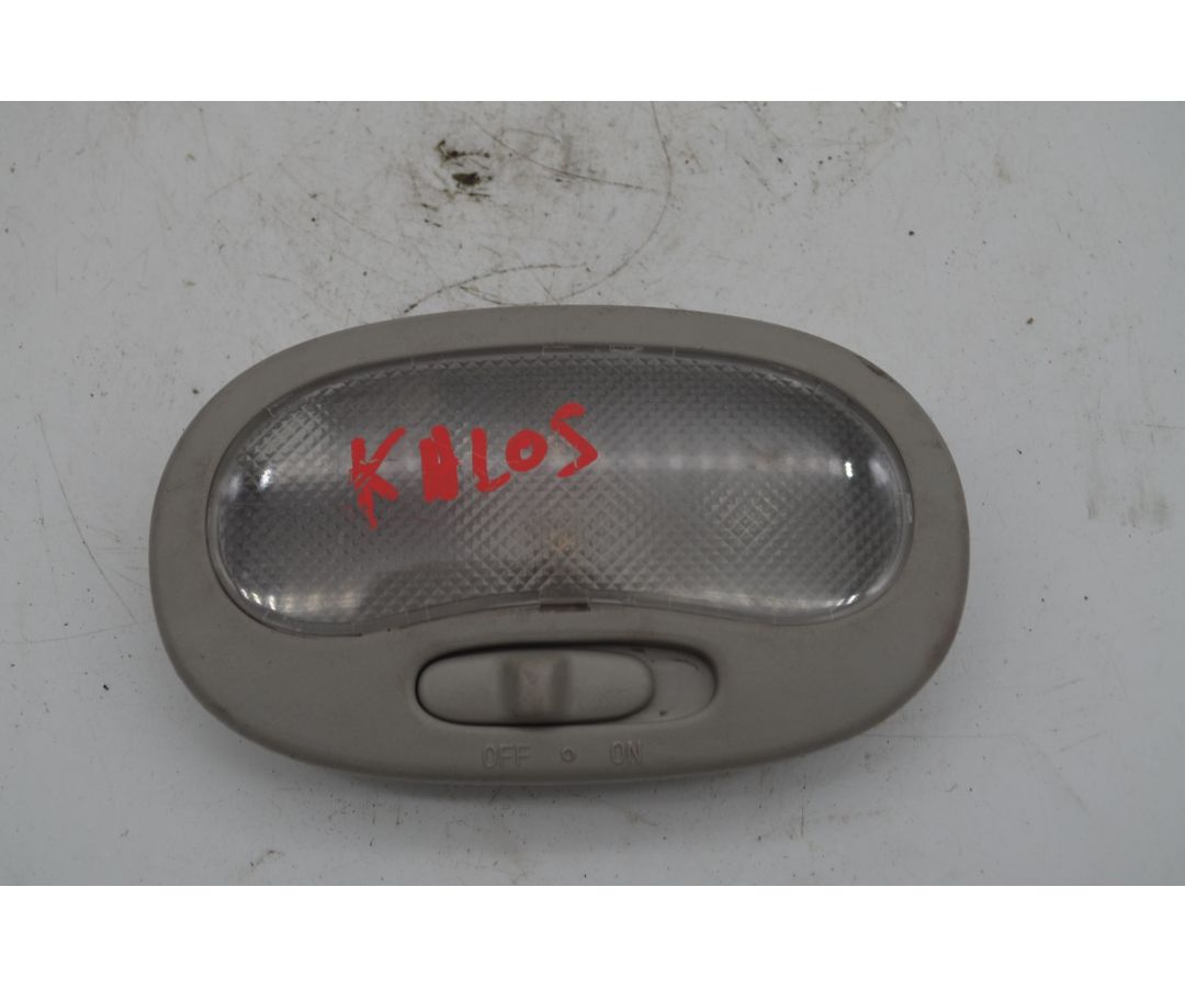 Plafoniera Luce Interna Anteriore Chevrolet Kalos Dal 2002 al 2008 Cod 96314278 1747121049981 Plafoniera Luce Interna Anteriore Chevrolet Kalos Dal 2002 al 2008 Cod 96314278 1747121049981
