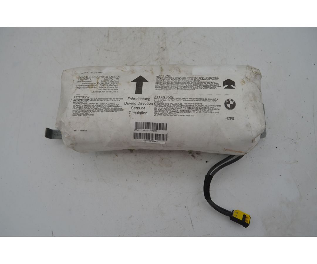 Airbag Passeggero BMW Serie 3 E46 Dal 1998 al 2005 Cod 39704374401M 1747210725772 Airbag Passeggero BMW Serie 3 E46 Dal 1998 al 2005 Cod 39704374401M 1747210725772