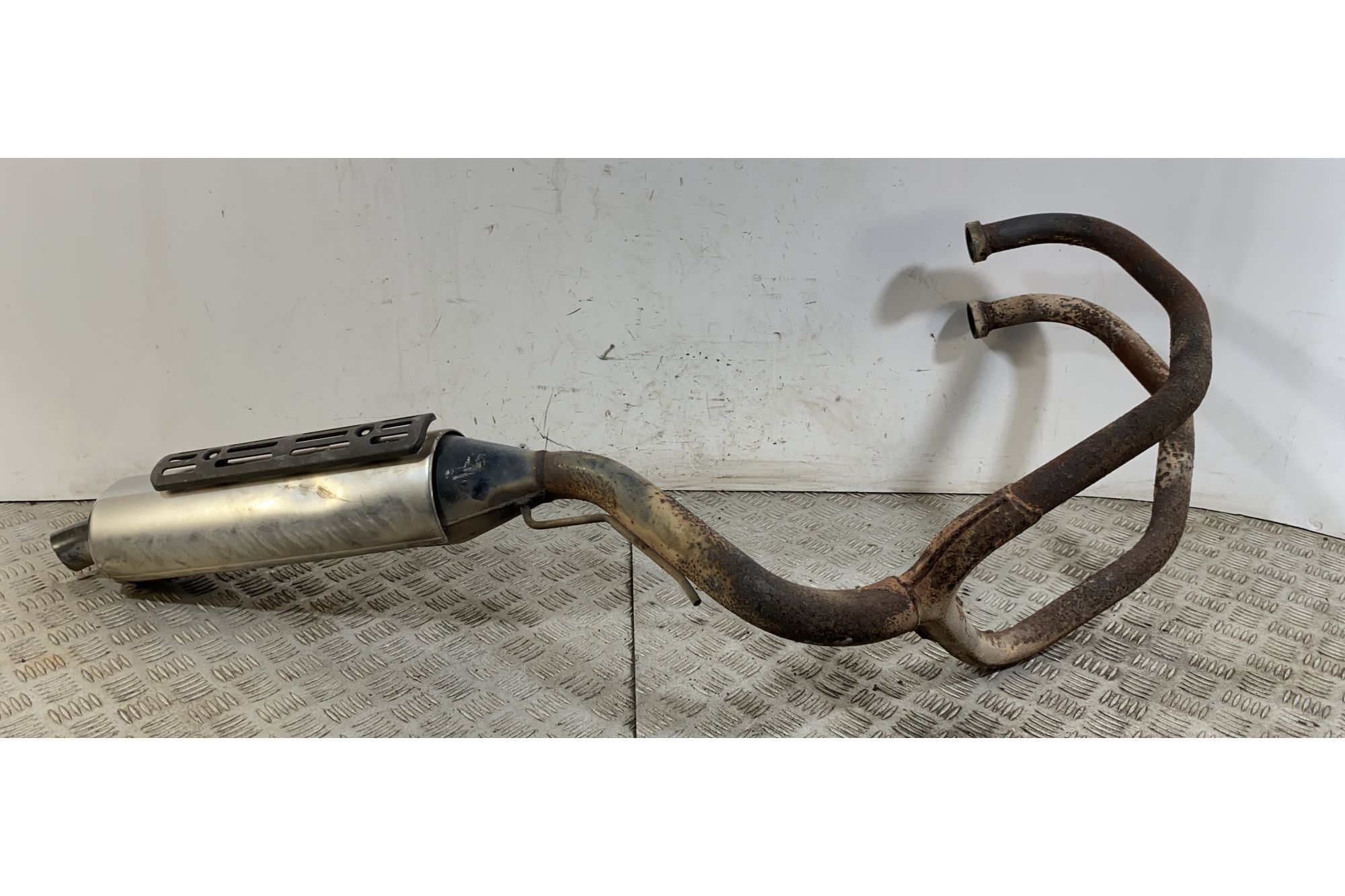 Marmitta Terminale Di Scarico Kawasaki KLE 500 Dal 1991 al 2006  1747216583079