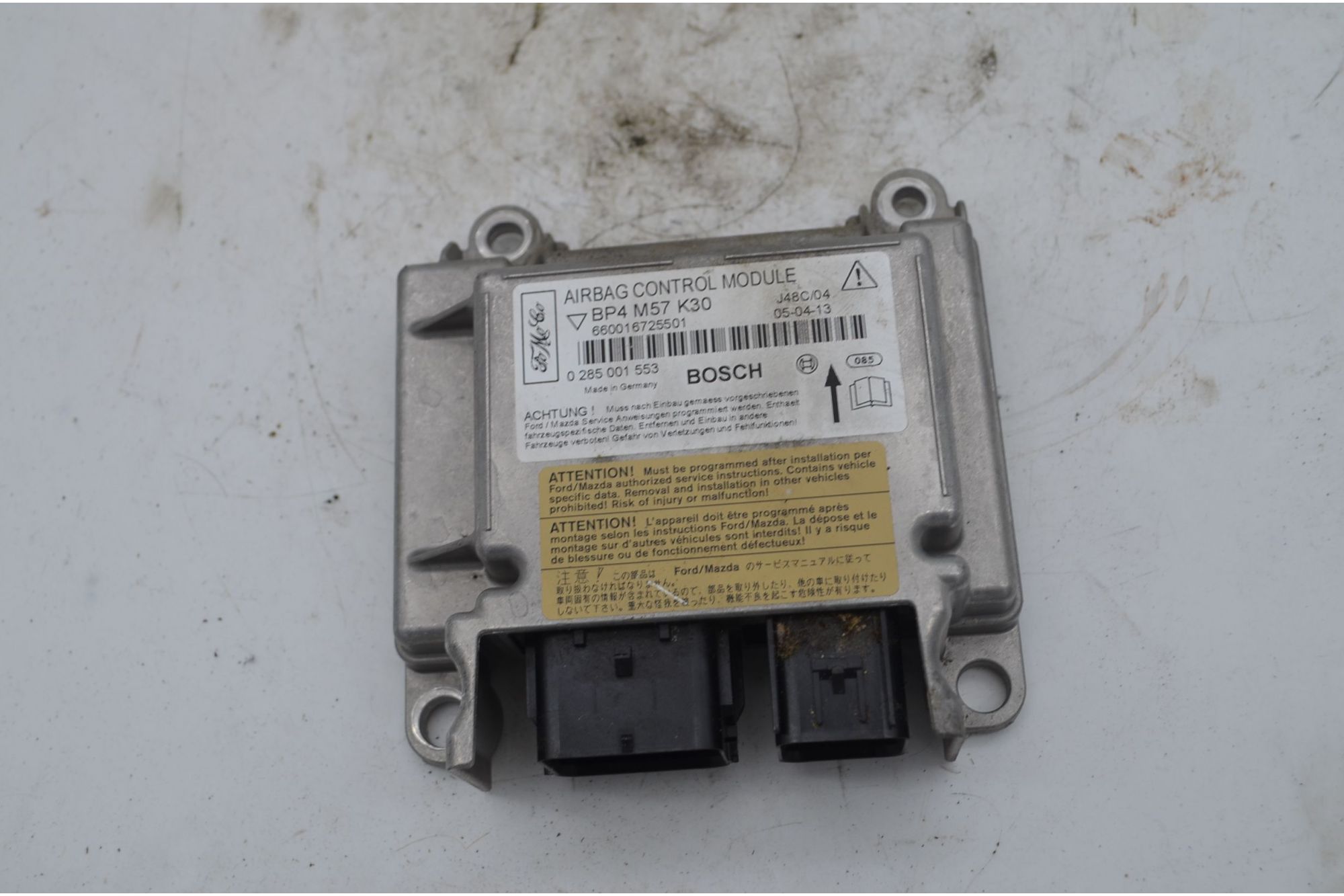Centralina Airbag Mazda 3 Dal 2003 al 2009 Cod 0285001553  1747378233881