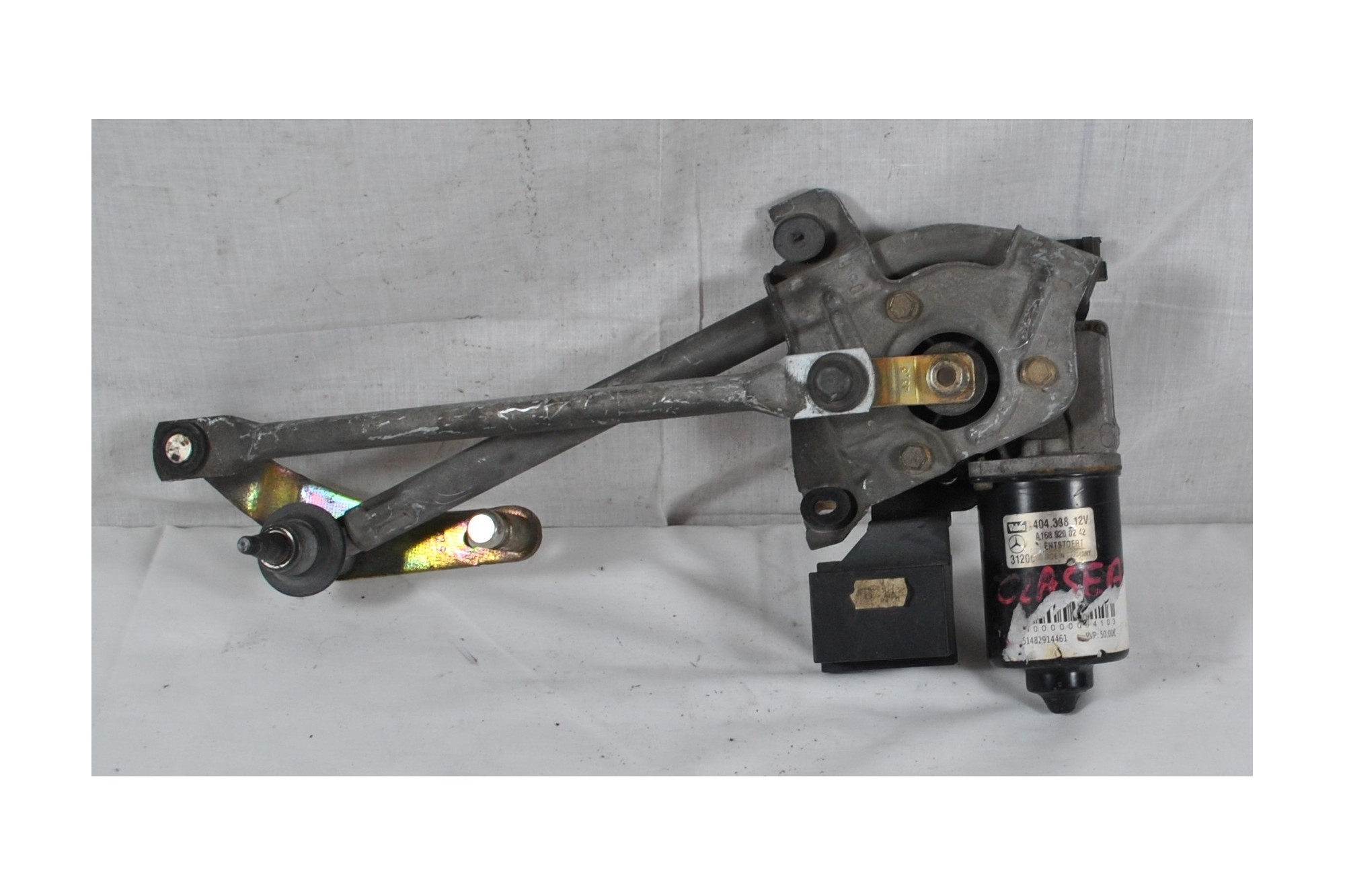 Motorino tergicristalli anteriore Mercedes Classe A Dal 1997 al 2004 cod.A168 820 0242  1621847229714