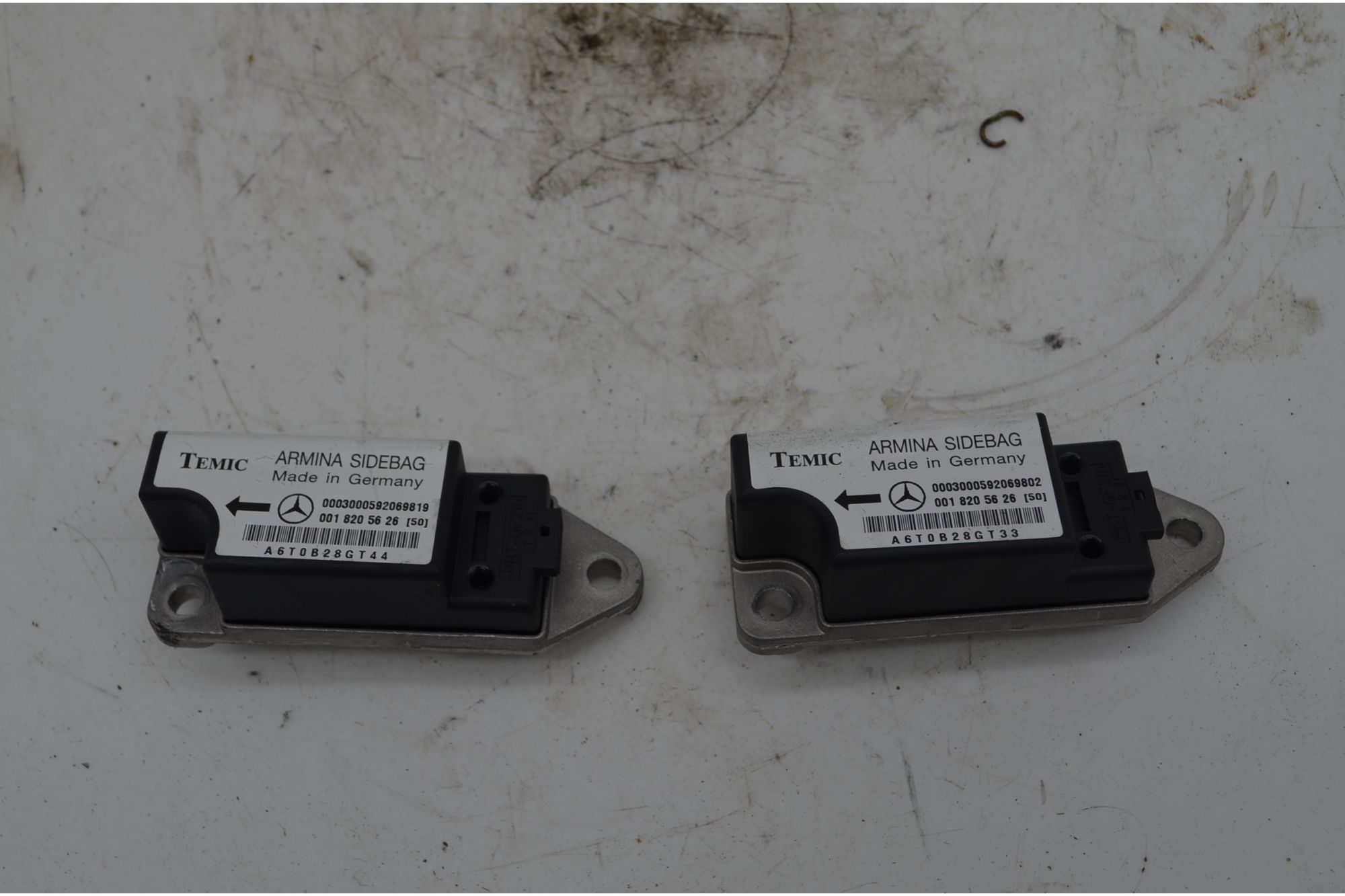 Sensori Airbag Impatto Mercedes Classe E W210 Dal 1995 al 2002 Cod 0018205626  1747387552850