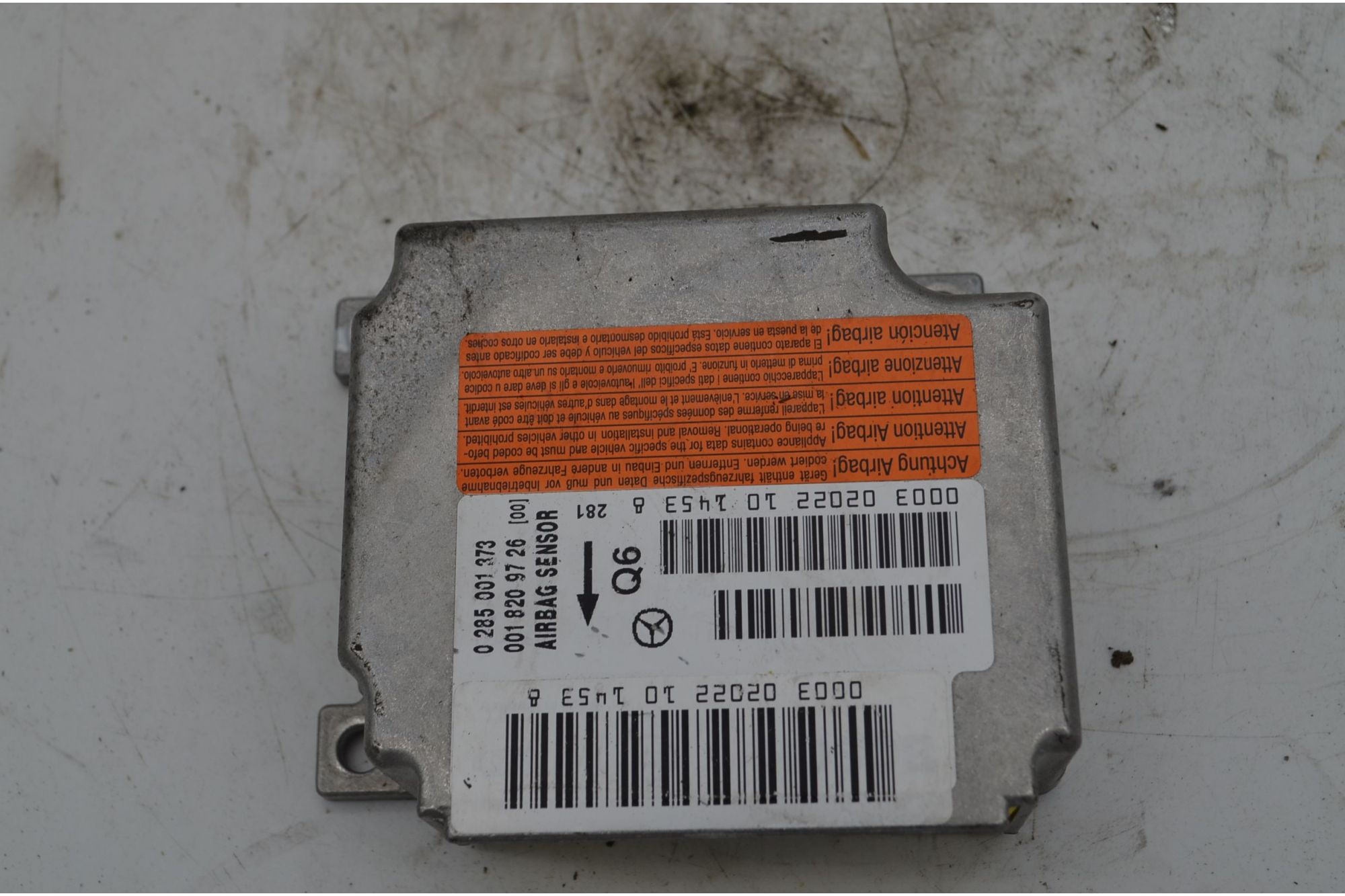 Centralina Airbag Mercedes Classe C W203 Dal 2000 al 2007 Cod 0285001373  1747637226494