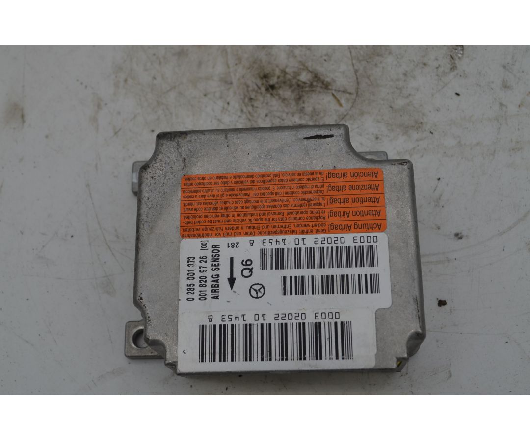 Centralina Airbag Mercedes Classe C W203 Dal 2000 al 2007 Cod 0285001373 1747637226494 Centralina Airbag Mercedes Classe C W203 Dal 2000 al 2007 Cod 0285001373 1747637226494