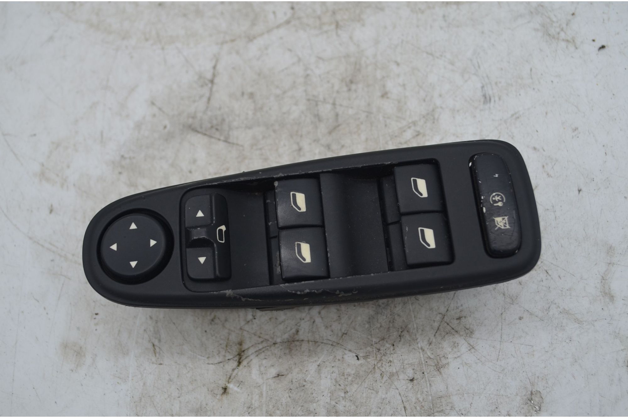 Pulsantiera Alzacristalli Anteriore SX Citroen C4 Picasso Dal 2006 al 2013 Cod 96639382ZD  1747925513015