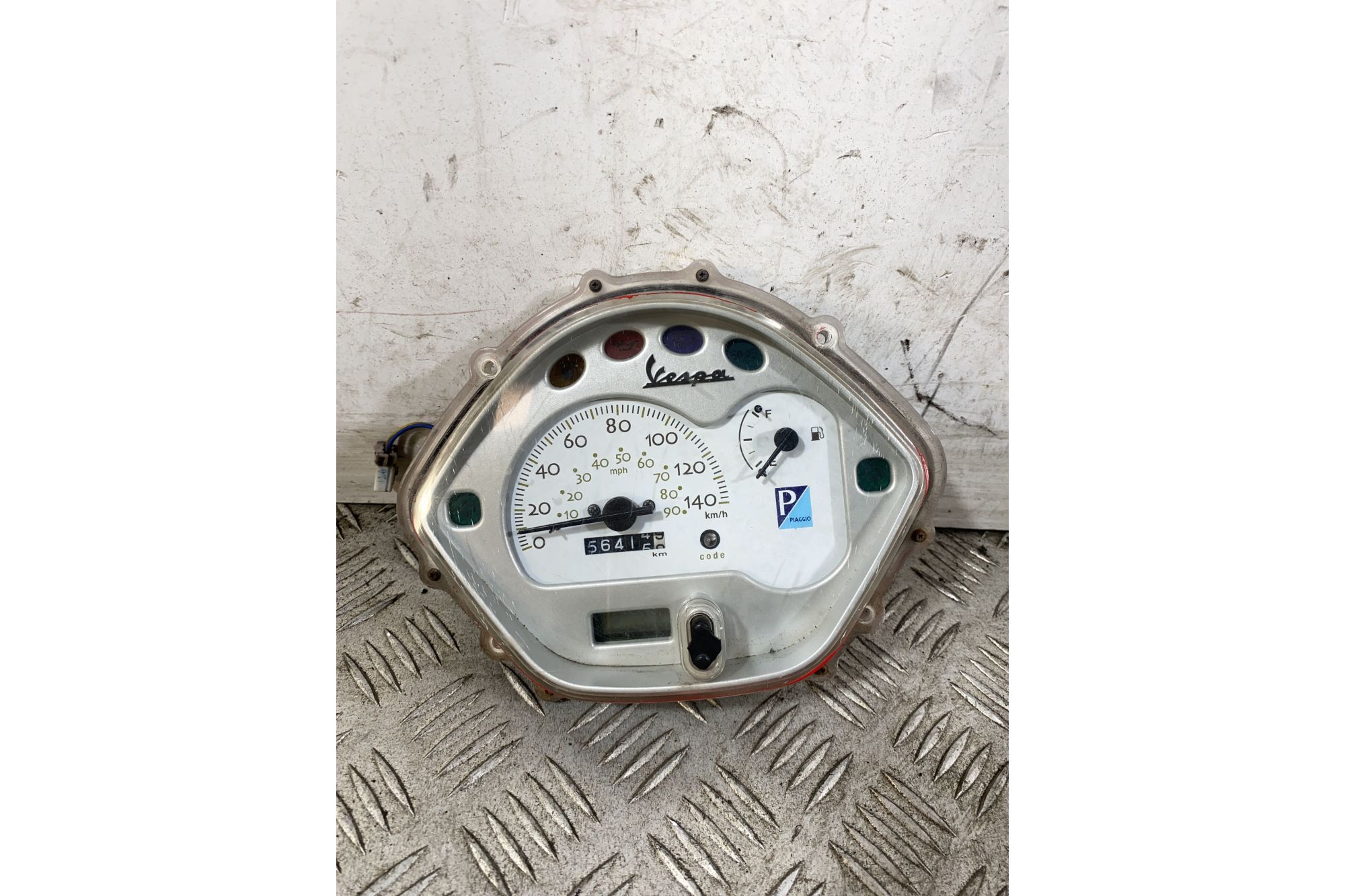 Strumentazione Contachilometri Piaggio Vespa LX 150 Dal 2005 al 2011 KM 56415  1747993394950