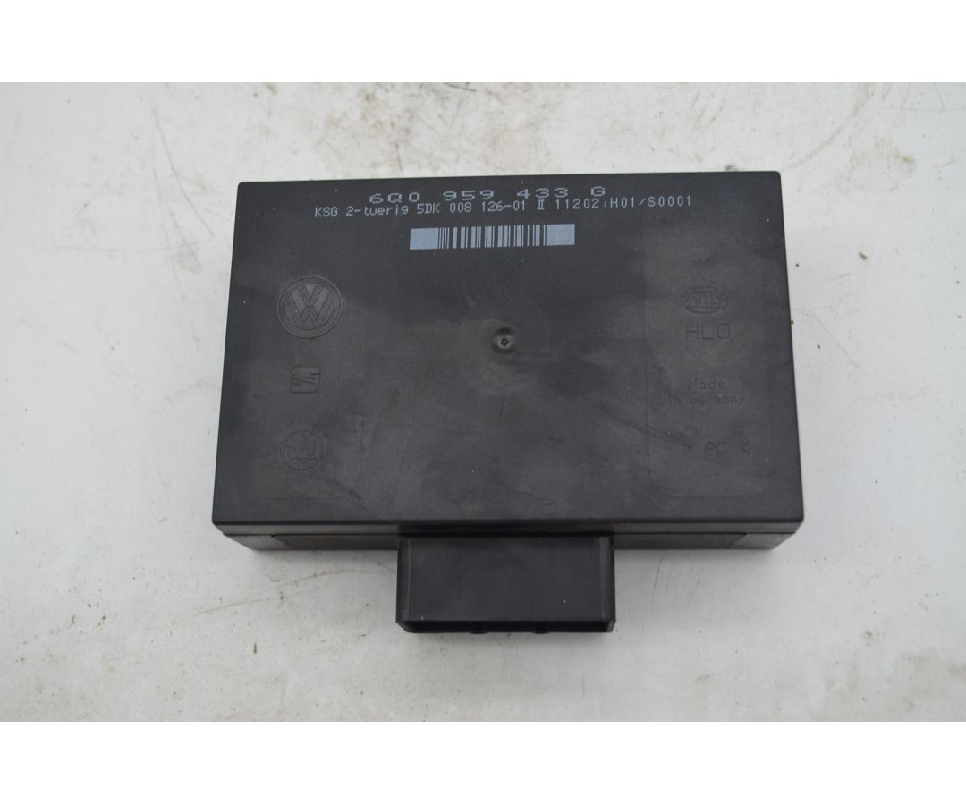 Centralina Comfort Volkswagen Polo 9N Dal 2001 al 2009 Cod 6Q0959433G 1748242767815 Centralina Comfort Volkswagen Polo 9N Dal 2001 al 2009 Cod 6Q0959433G 1748242767815