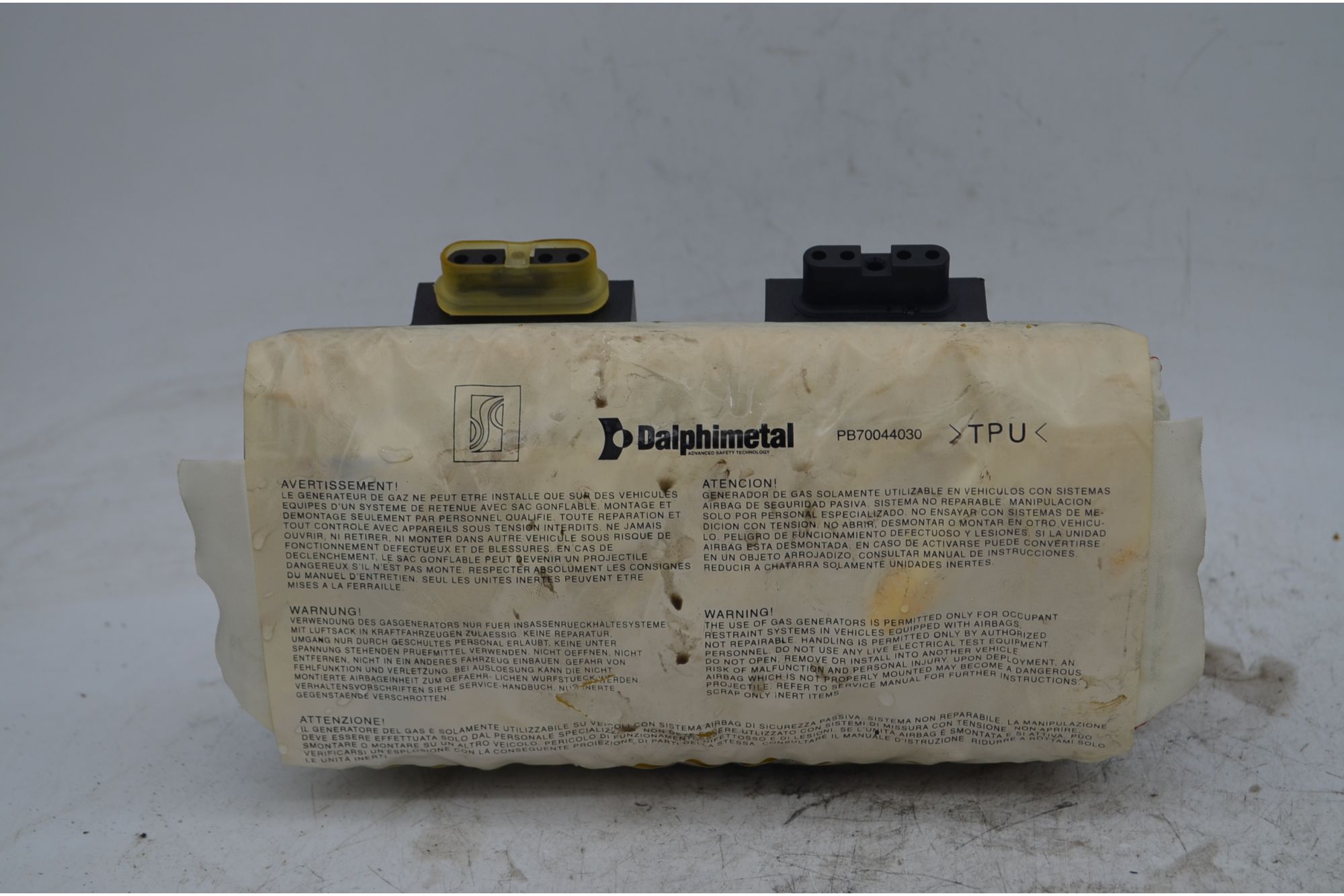 Airbag Passeggero Fiat Grande Punto Dal 2005 al 2018 Cod 00517541130  1748243469985