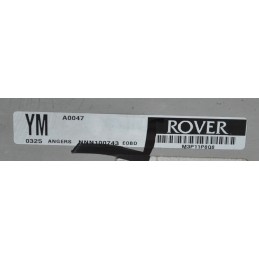 Centralina ECU MG Rover 25 serie 200 Dal 1995 al 2005 Cod. NNN100743  1621949478492