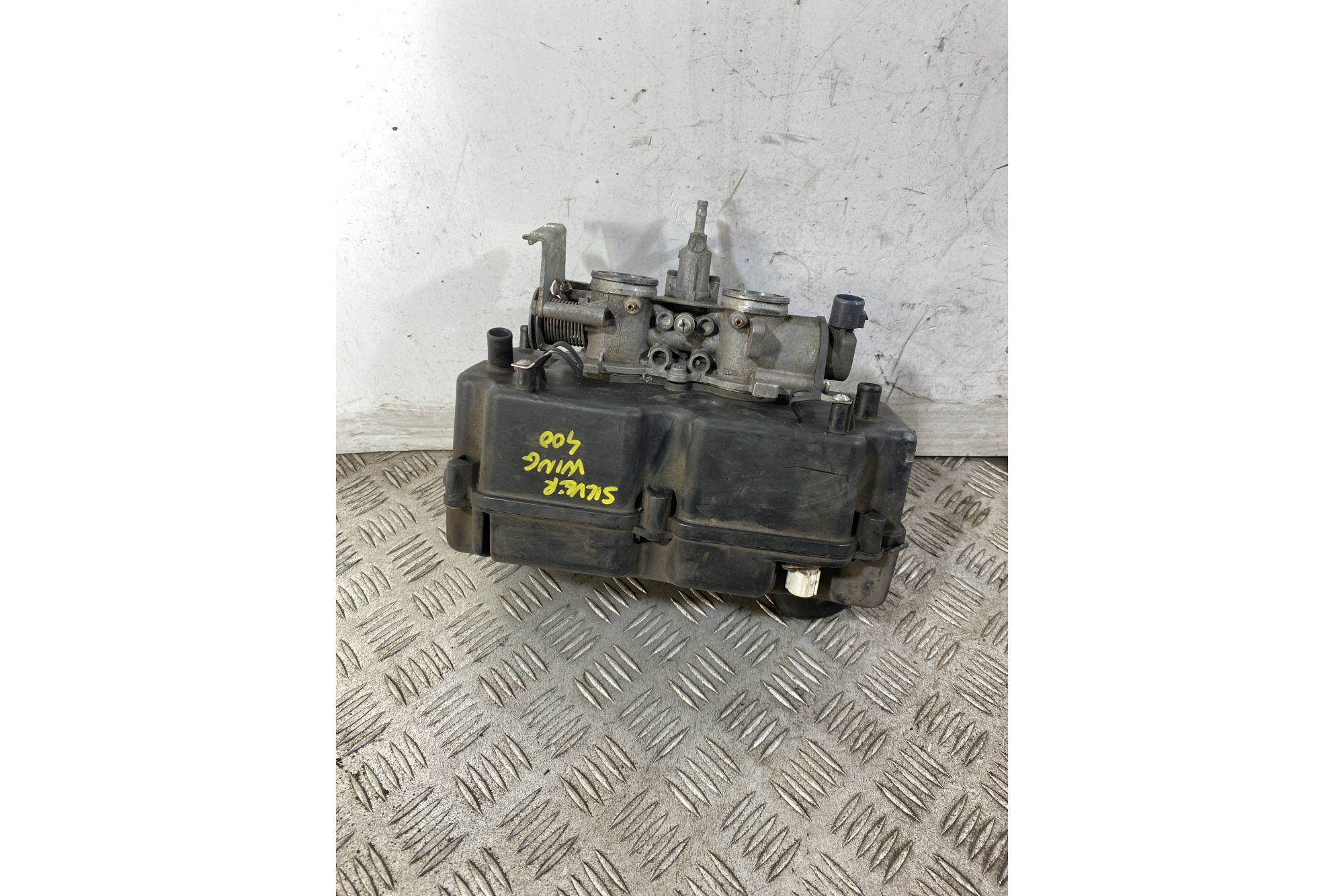 Convogliatore Aria Airbox Con Corpo Farfallato Honda Silver Wing 400 Dal 2001 al 2009  1748253581325