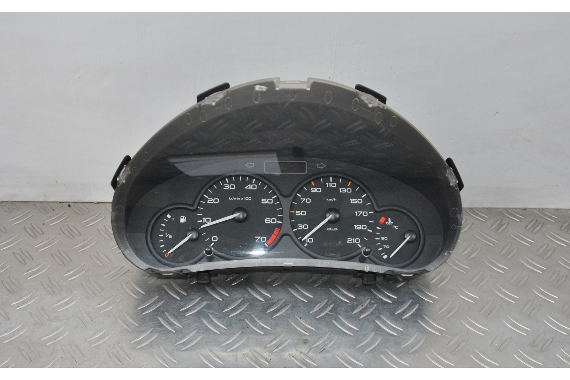 Strumentazione Contachilometri Completa Peugeot 206 dal 1998 al 2012 Cod 9645096180  1622017406010