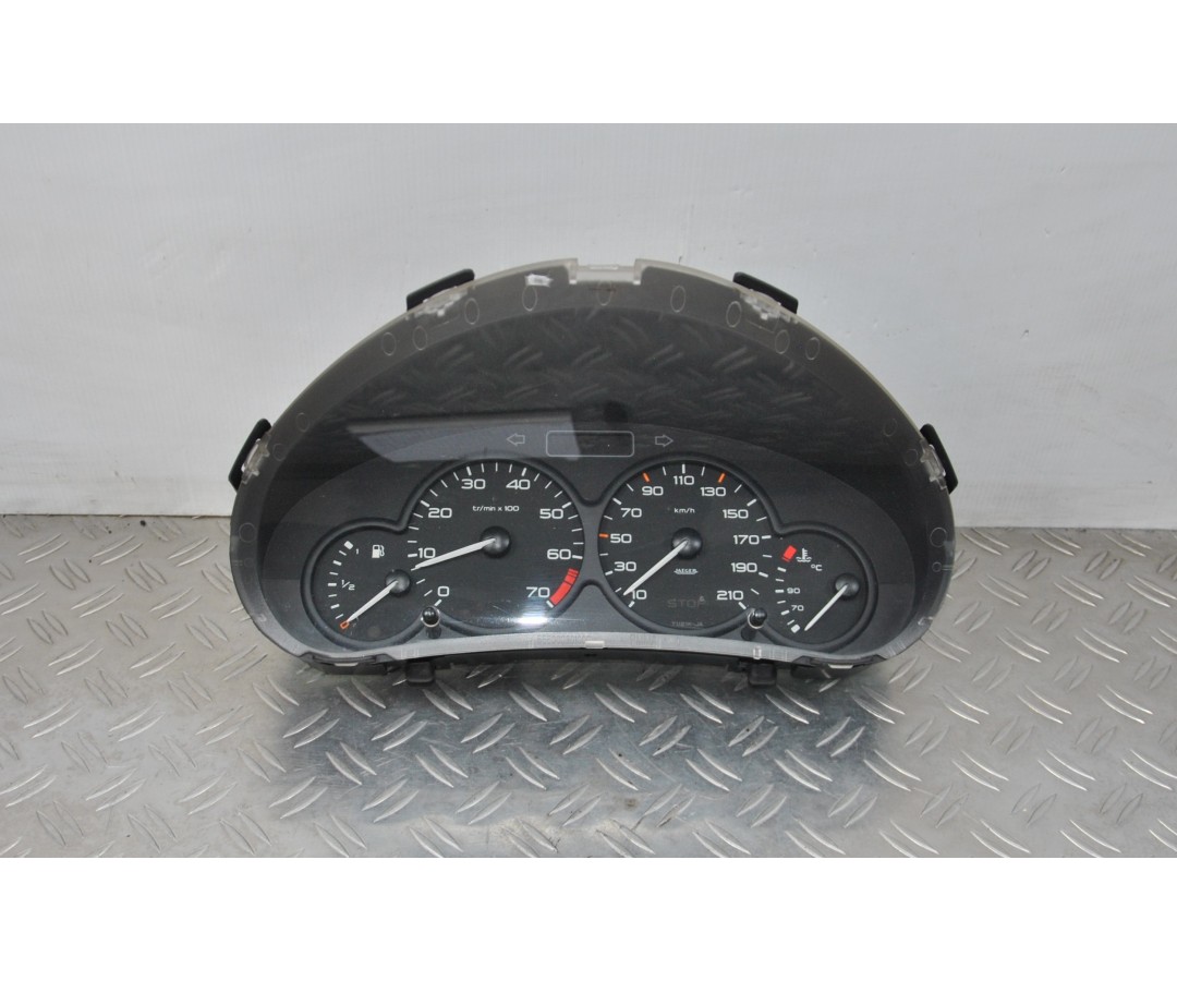 Strumentazione Contachilometri Completa Peugeot 206 dal 1998 al 2012 Cod 9645096180  1622017406010