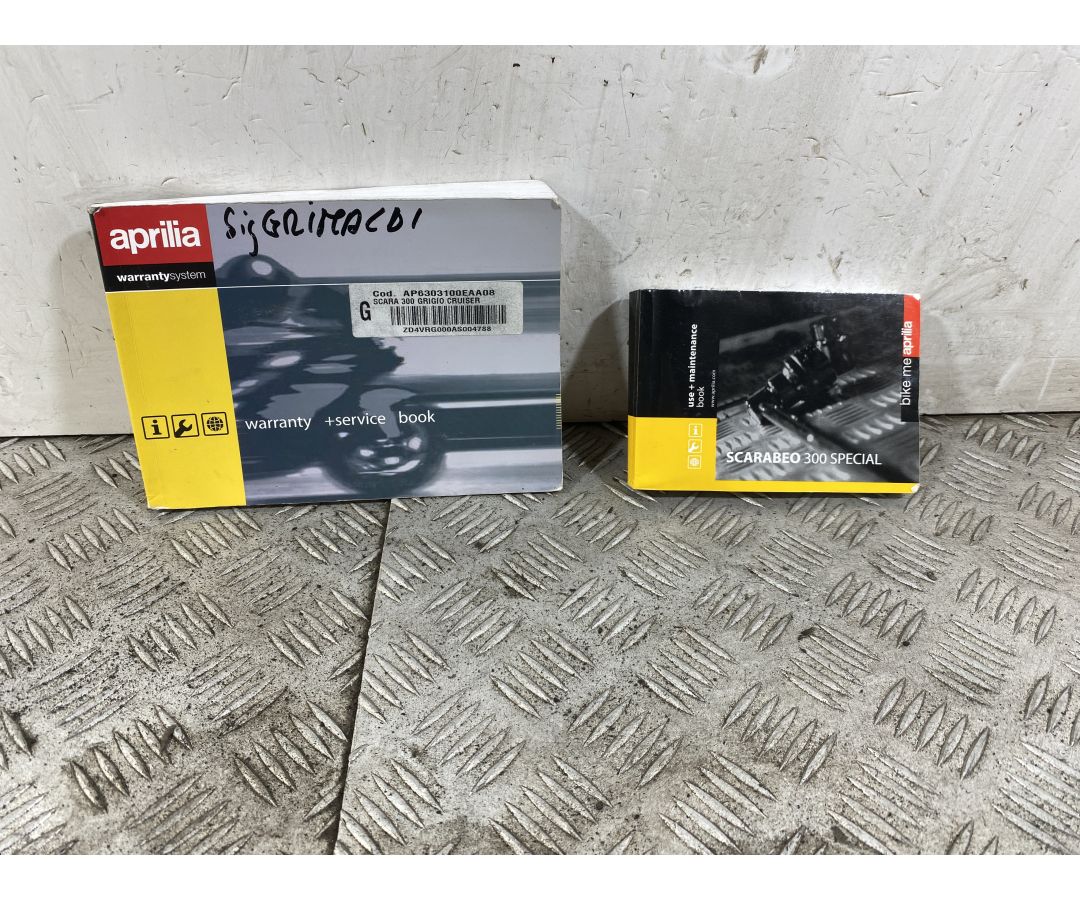 Libretto Uso e Manutenzione Aprilia Scarabeo 300 Special Dal 2009 al 2013 1748507846873 Libretto Uso e Manutenzione Aprilia Scarabeo 300 Special Dal 2009 al 2013 1748507846873