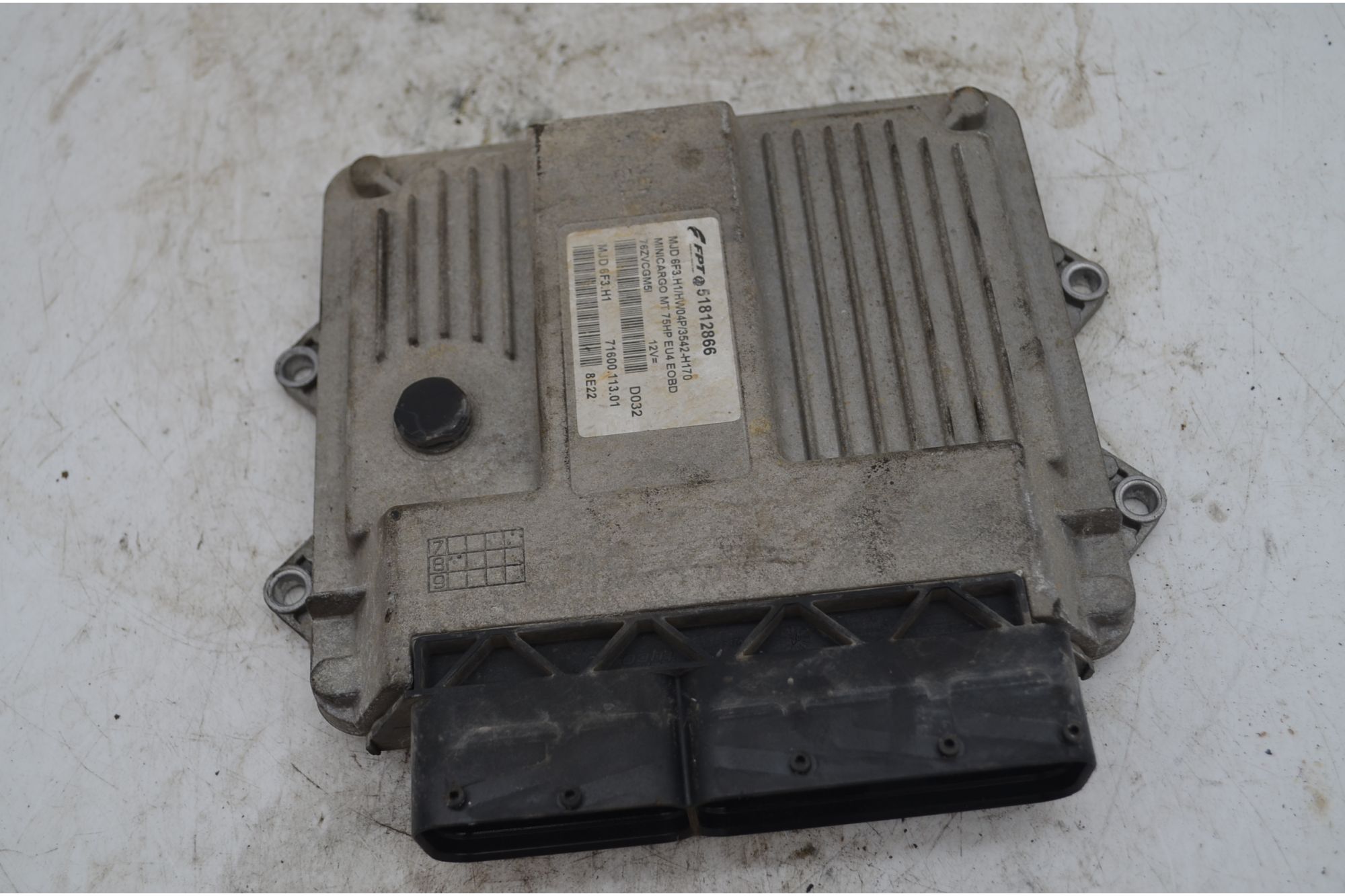 Centralina ECU Fiat Fiorino Dal 2007 al 2014 Cod 51812866  1748594587307
