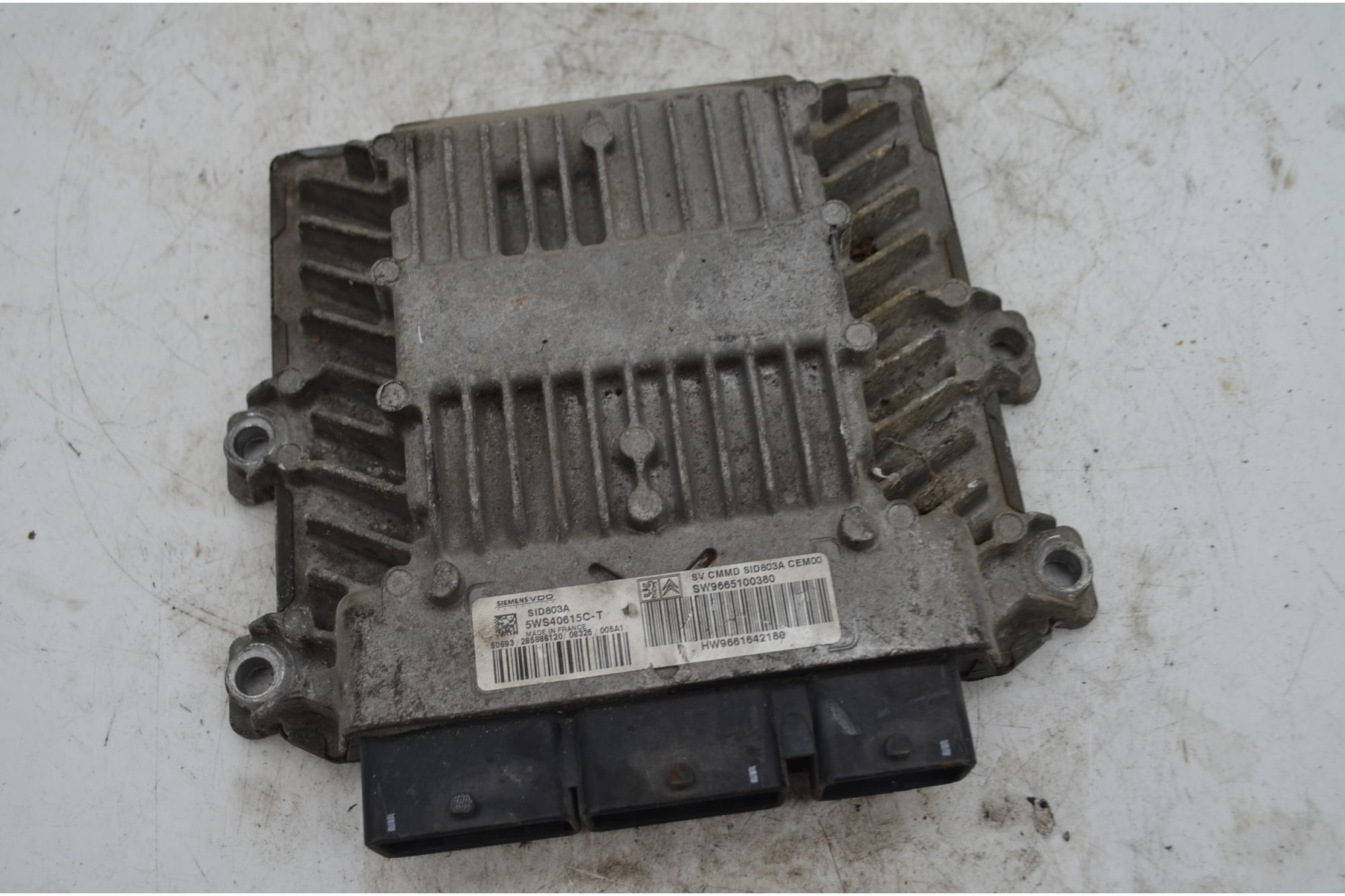 Centralina ECU Fiat Scudo Dal 2006 al 2016 Cod 5WS40615C-T  1748613067247